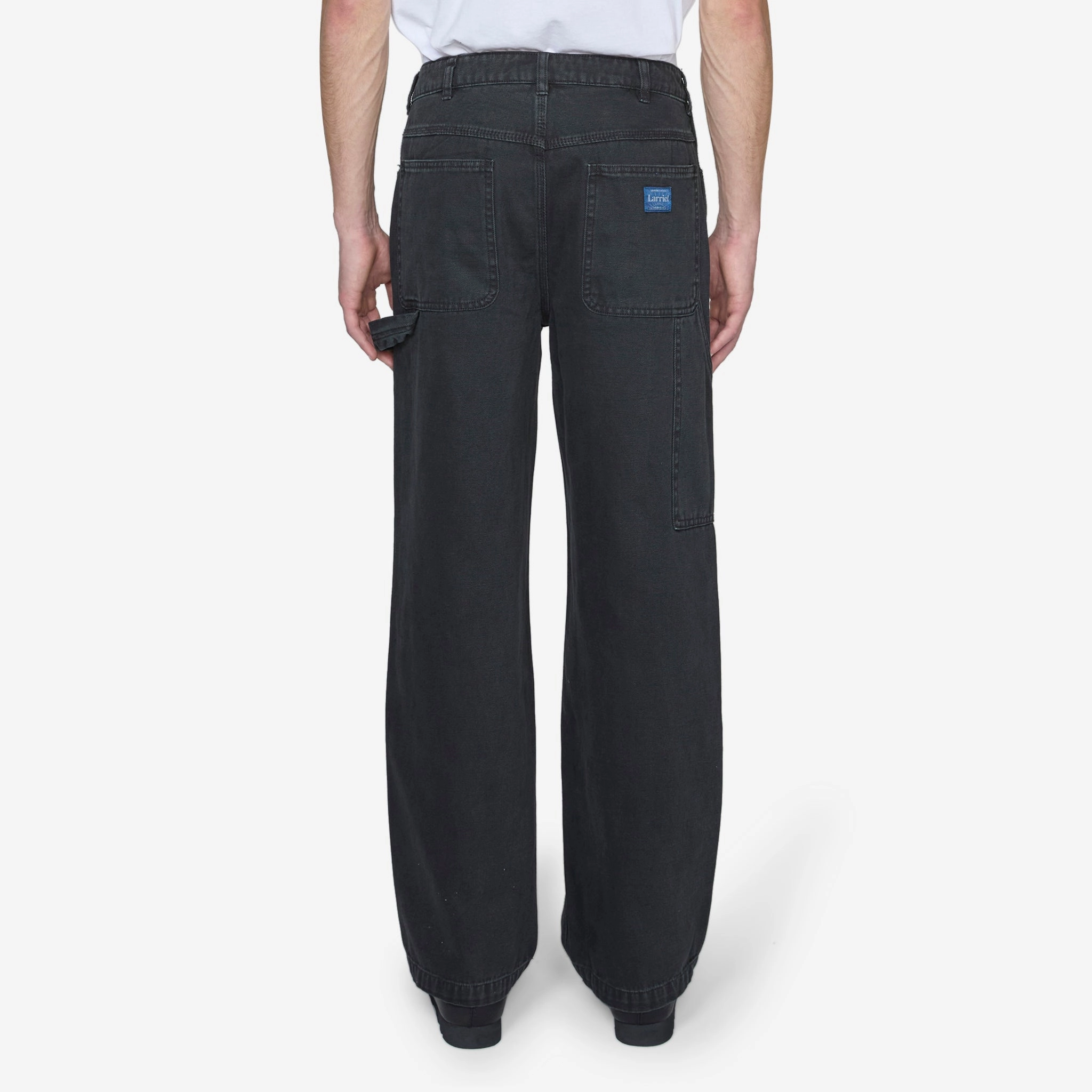 Double Knee Carpenter Pant Used Black