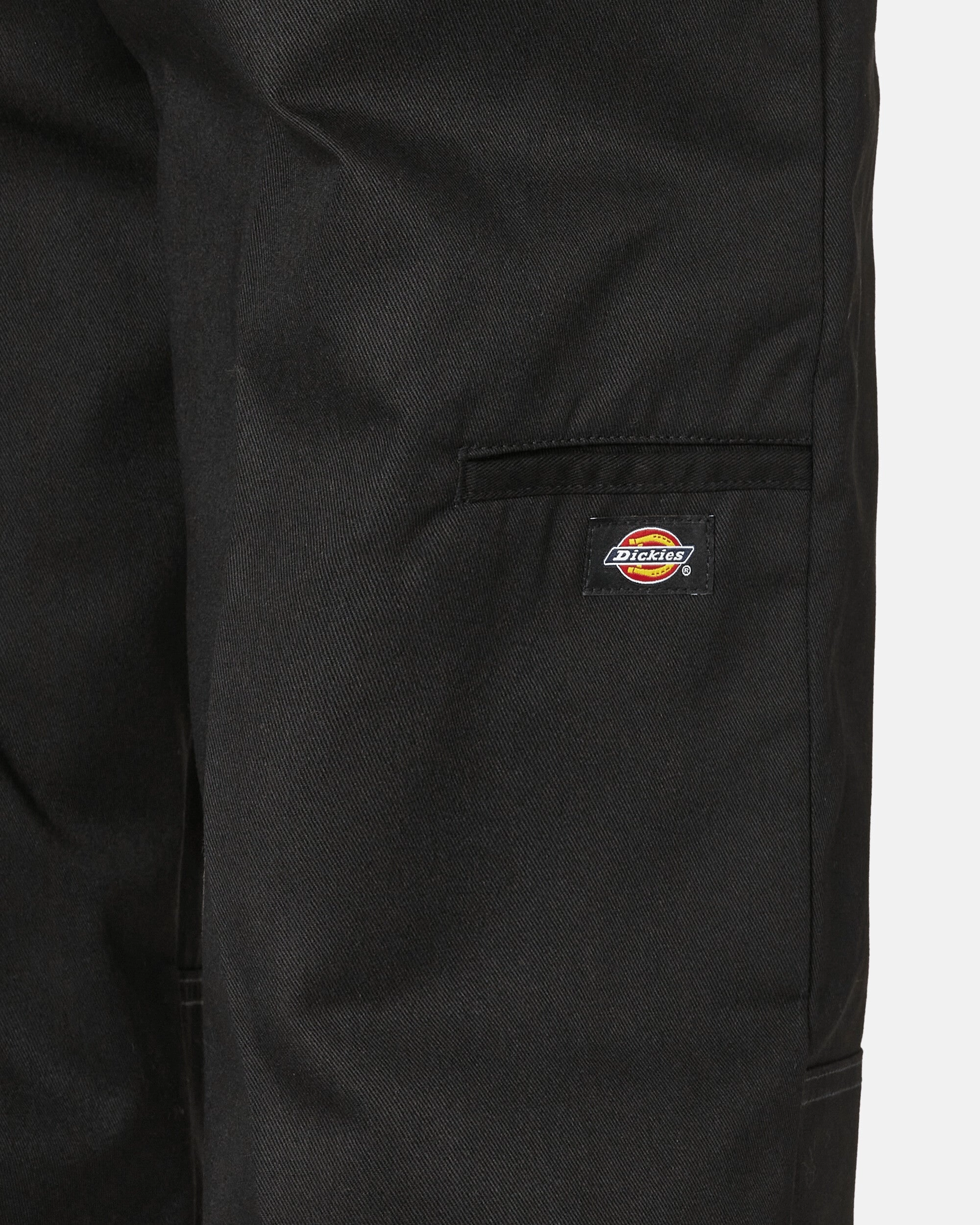Double Knee Work Pants Black
