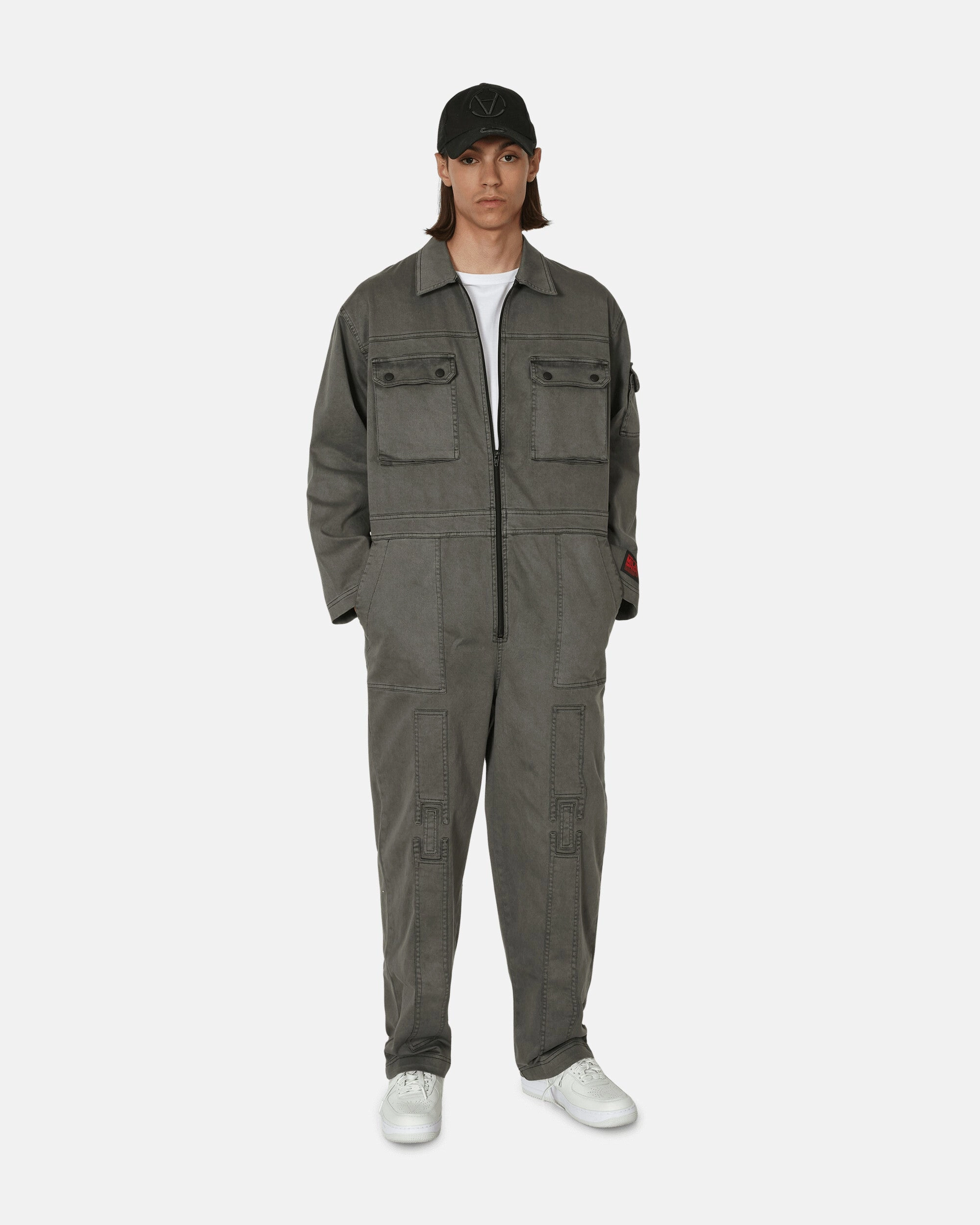 DUMBO Milano Imperfecta Jumpsuit Dark Grey