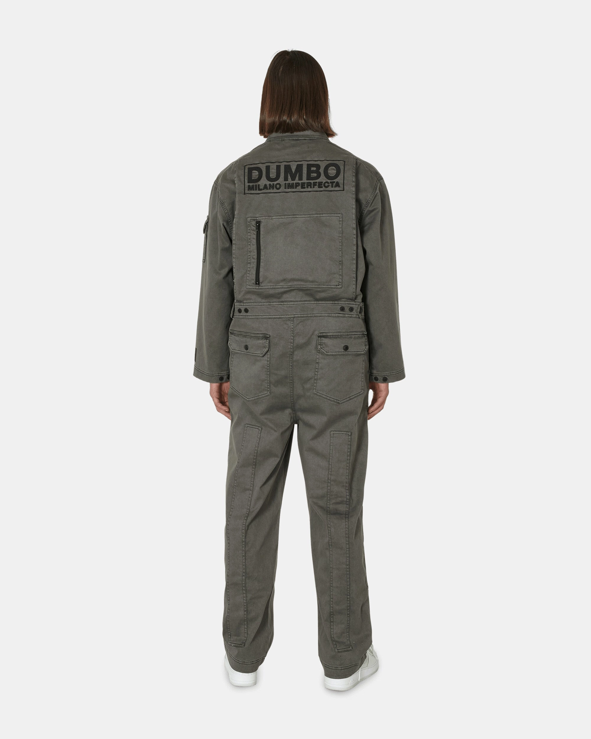DUMBO Milano Imperfecta Jumpsuit Dark Grey