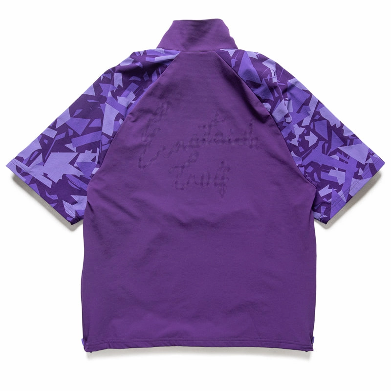 Eastside Golf 1/2 Zip Nylon Wind Shirt - Violet