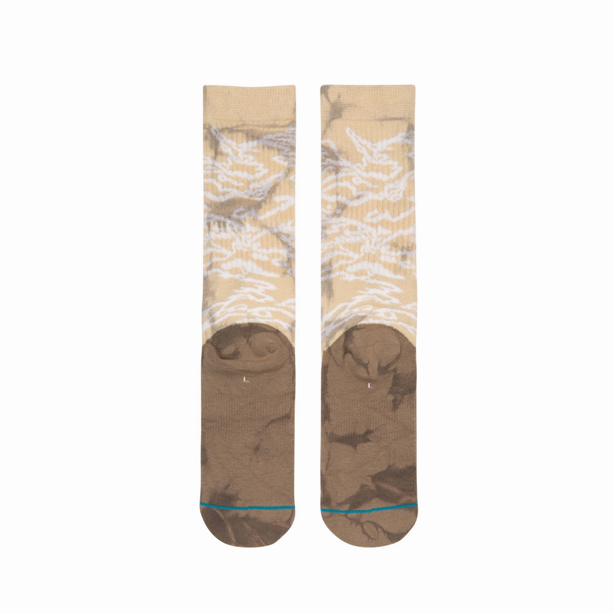 Envy Socks Men's - Khaki/White