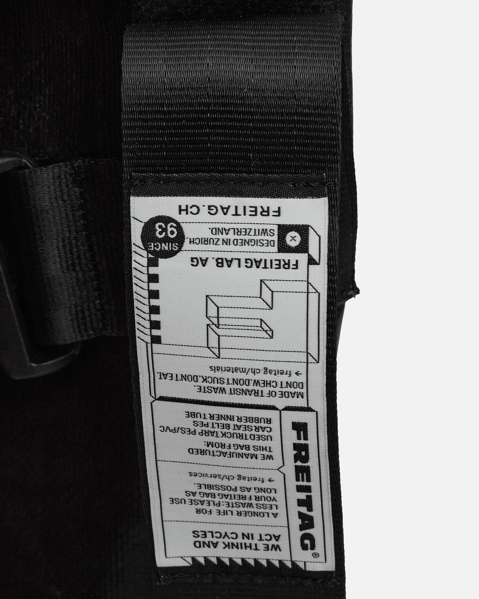 F14 Dexter Slim Messenger Bag Black