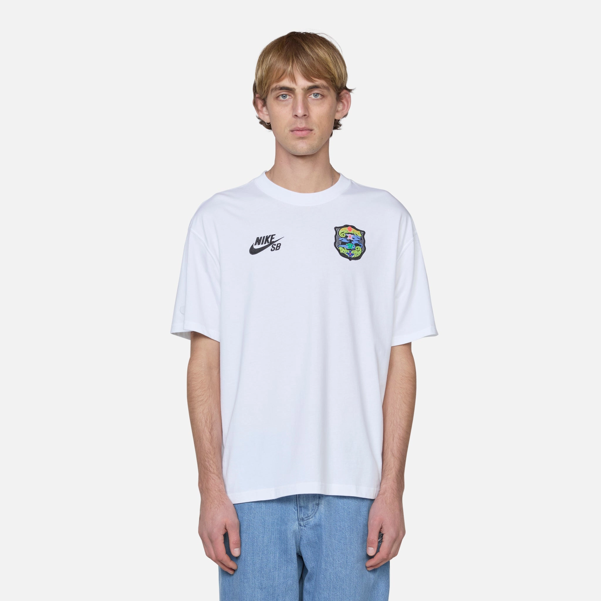 Federation Agnostic Olympic Skate T-Shirt White