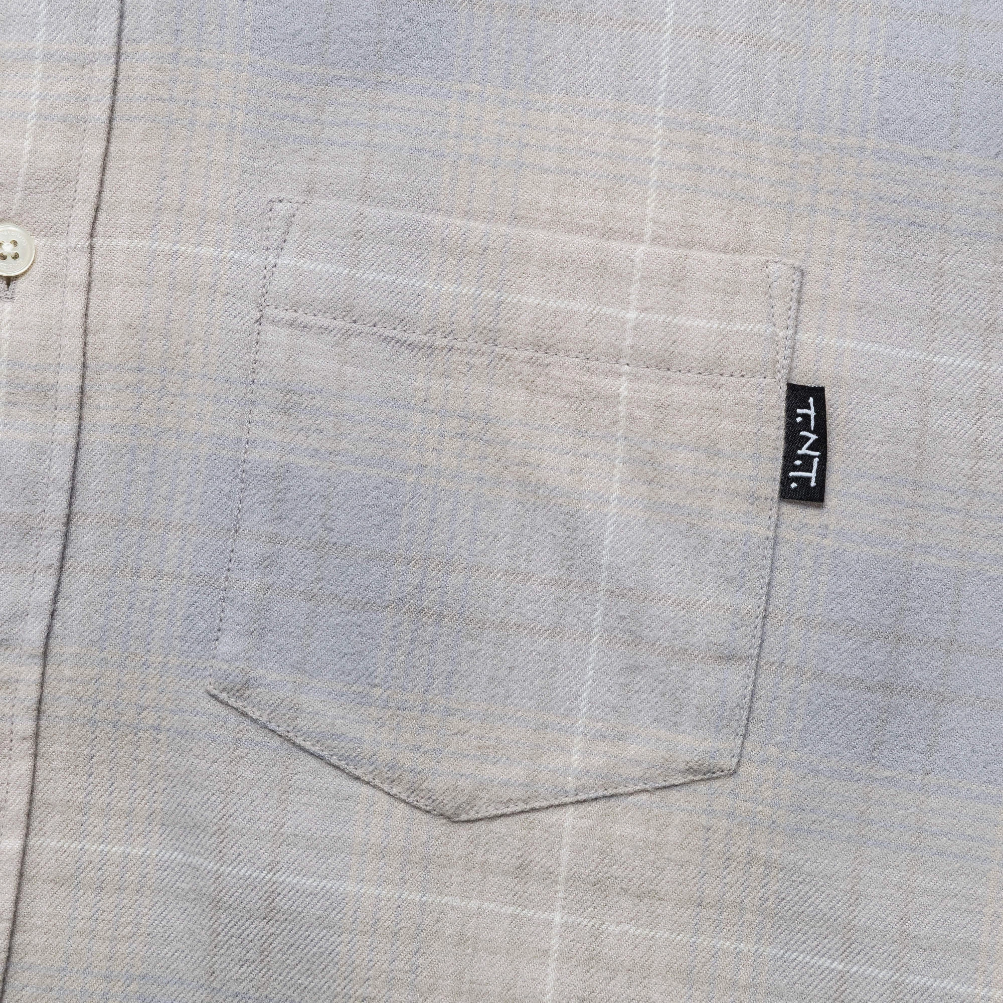 Flannel Check Shirt - Grey