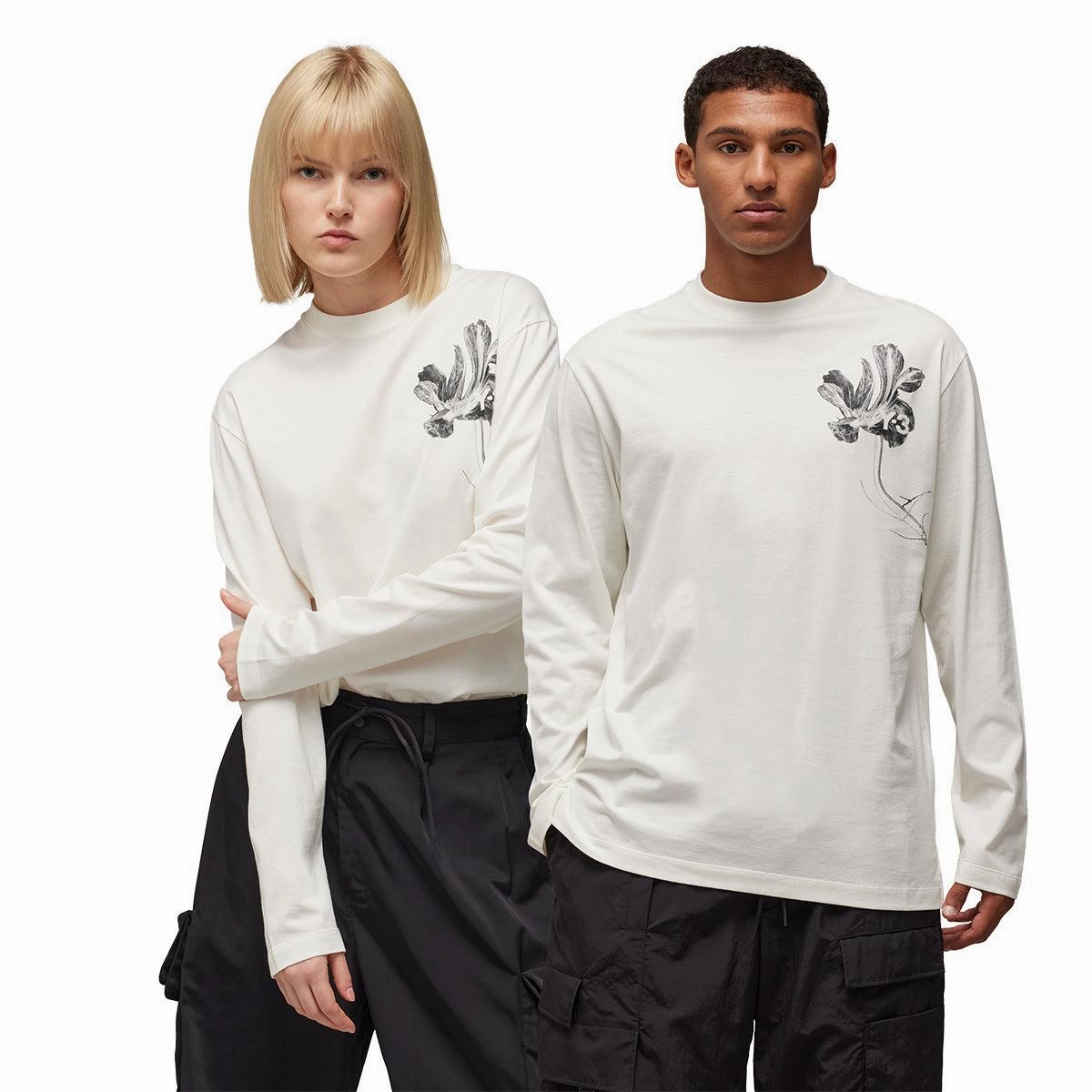 Graphic L/S Tee 'Off White'