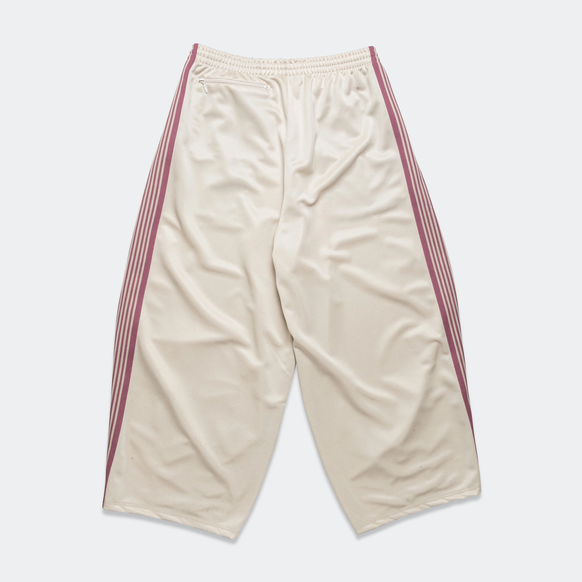 H.D. Track Pant - Ivory Poly Smooth