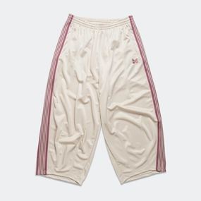 H.D. Track Pant - Ivory Poly Smooth