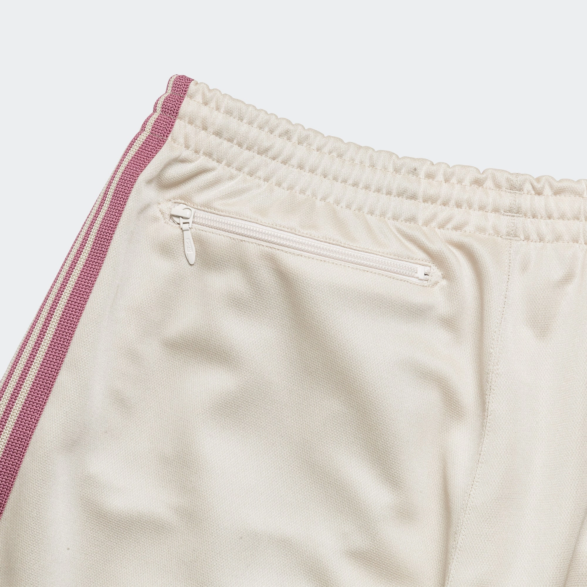 H.D. Track Pant - Ivory Poly Smooth
