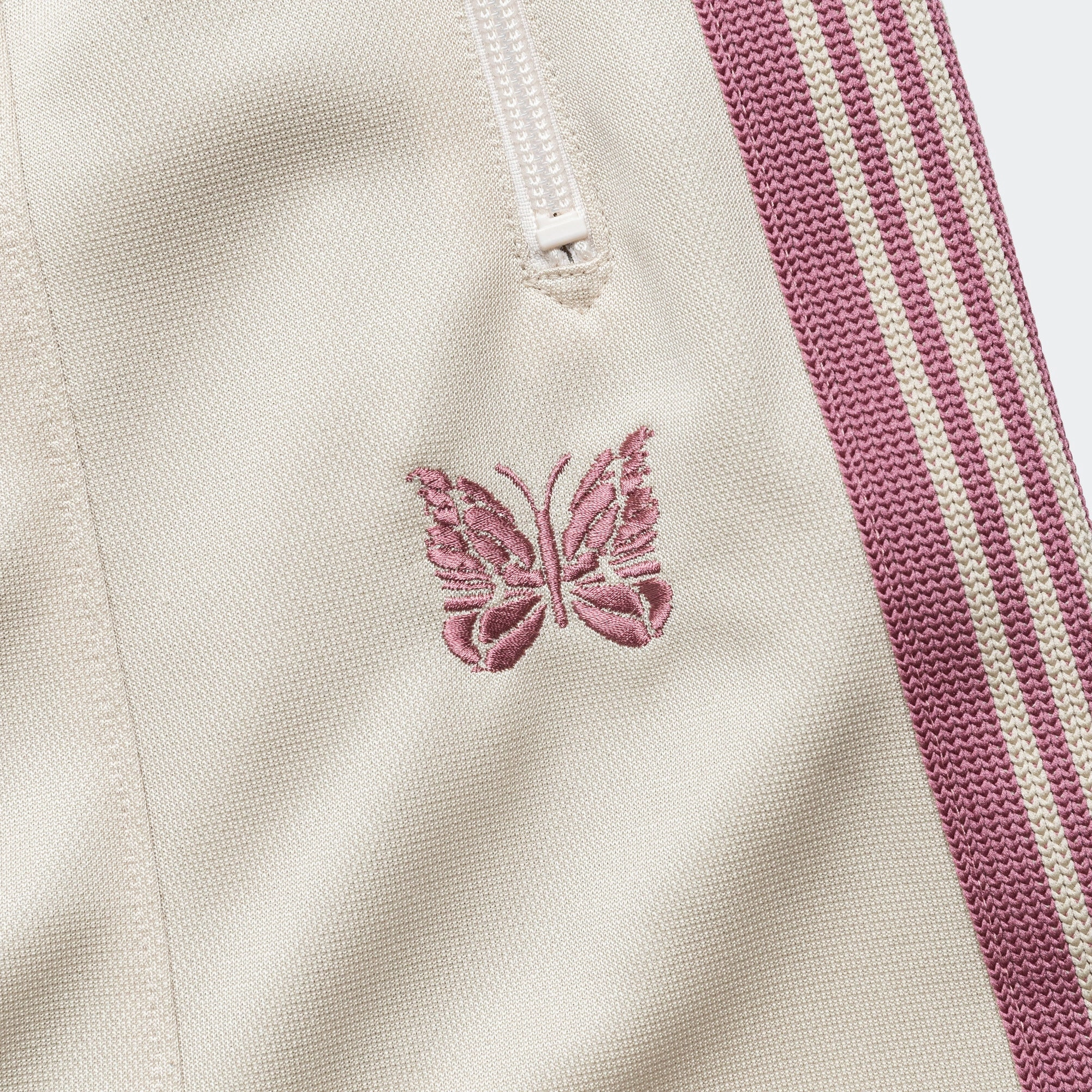 H.D. Track Pant - Ivory Poly Smooth