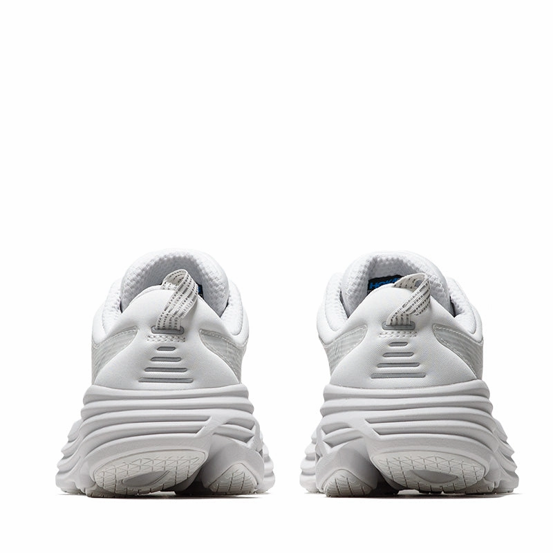 Hoka U Bondi 8 TS Caged - White/Cosmic Grey