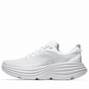 Hoka U Bondi 8 TS Caged - White/Cosmic Grey
