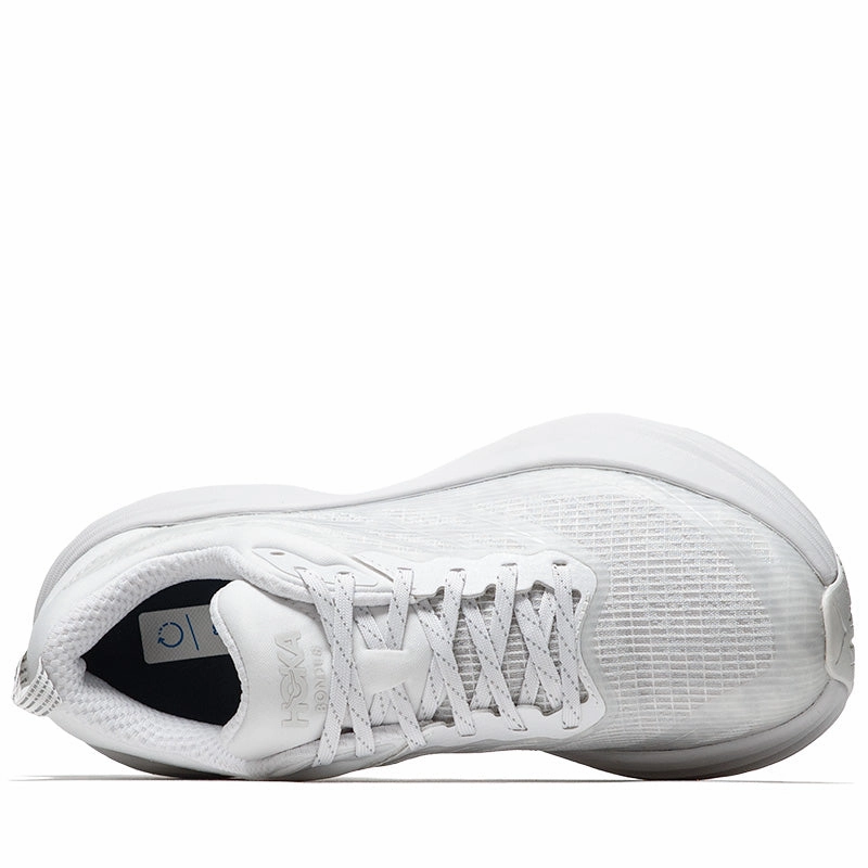 Hoka U Bondi 8 TS Caged - White/Cosmic Grey