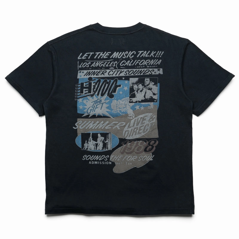 Honor The Gift Music Language Tee - Black