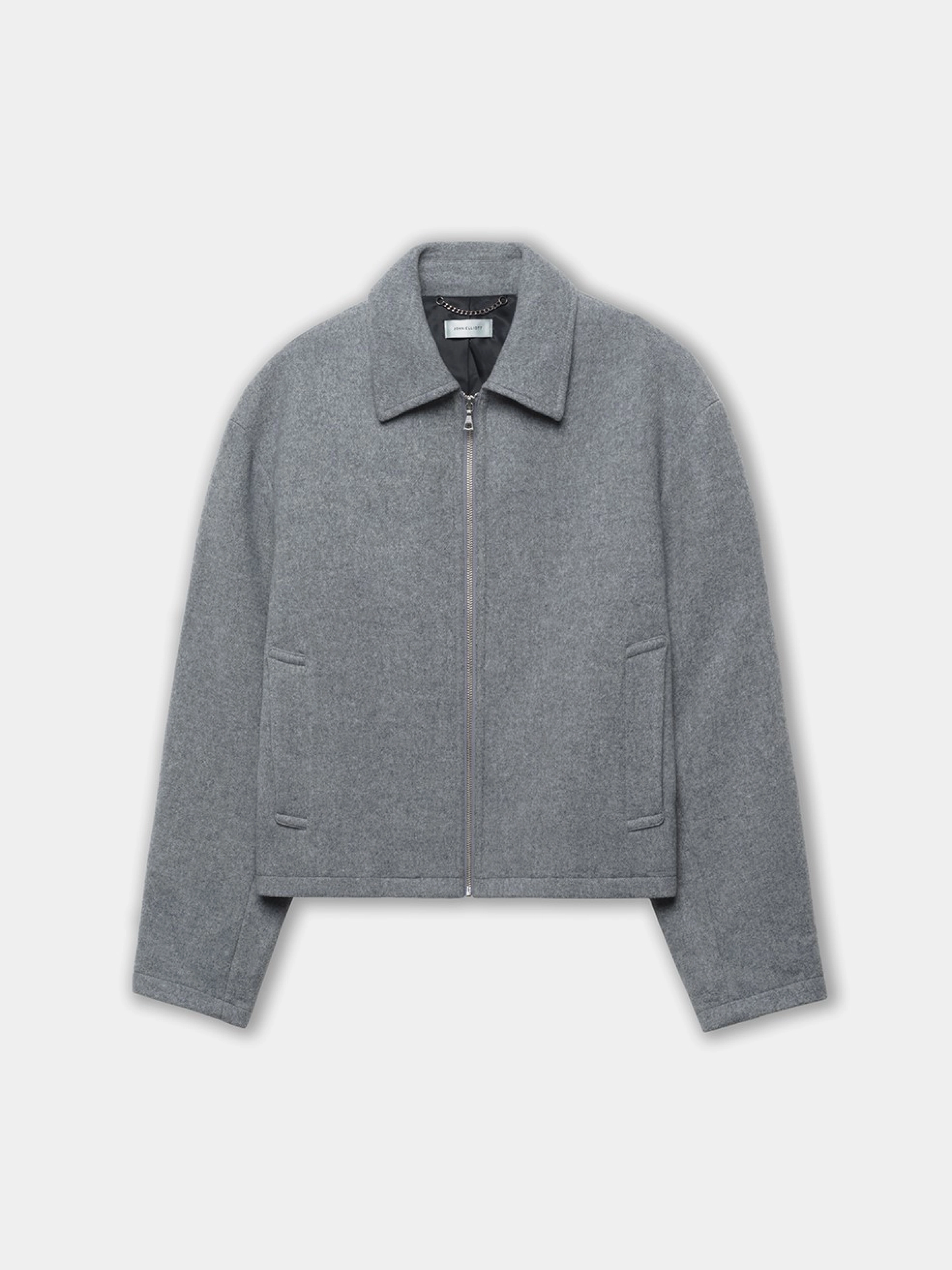 John Elliott Brushed Wool Lexington Full Zip