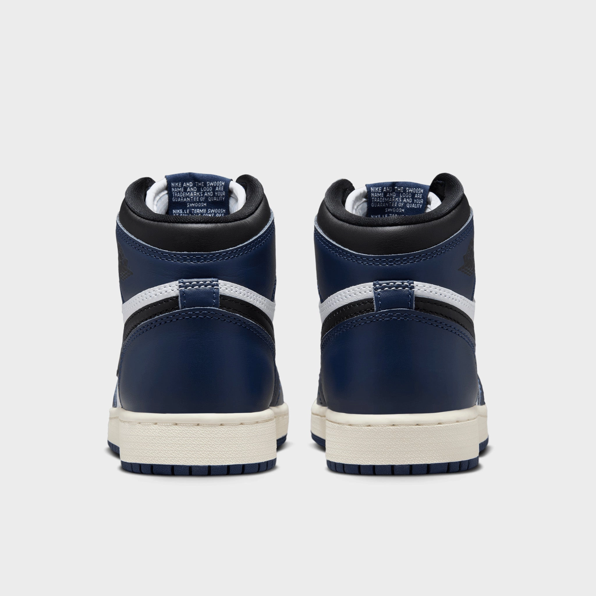 Jordan 1 High OG GS Midnight Navy / Black - White