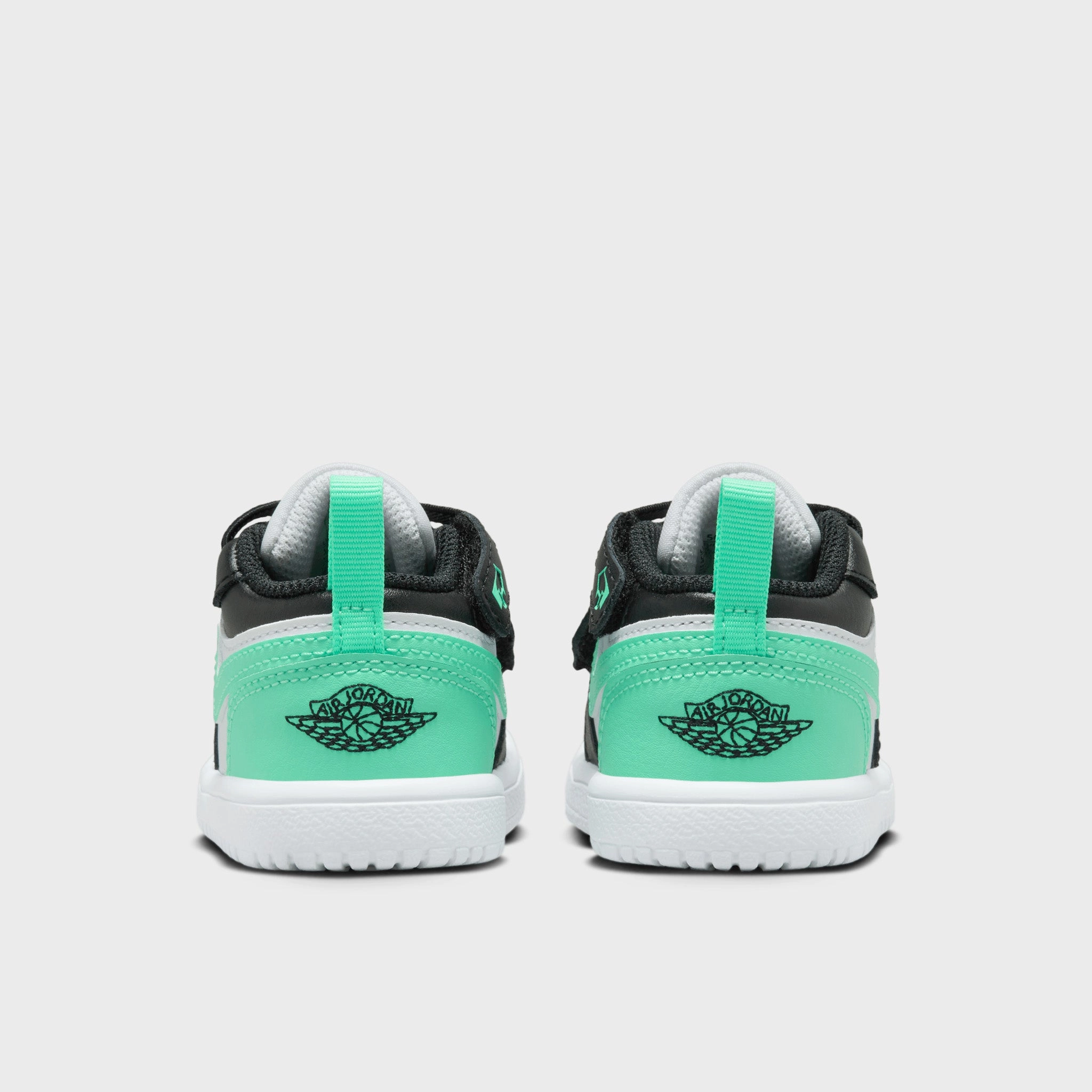 Jordan 1 Low TD White / Black - Green Glow