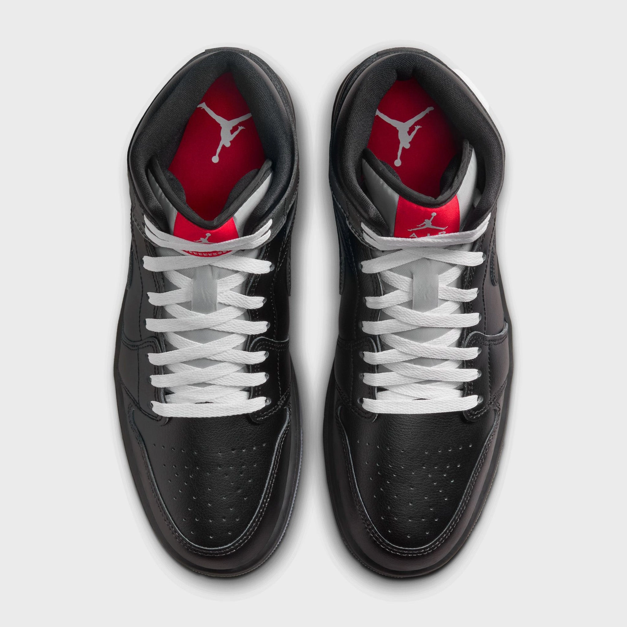 Jordan 1 Mid SE Black / Black - White