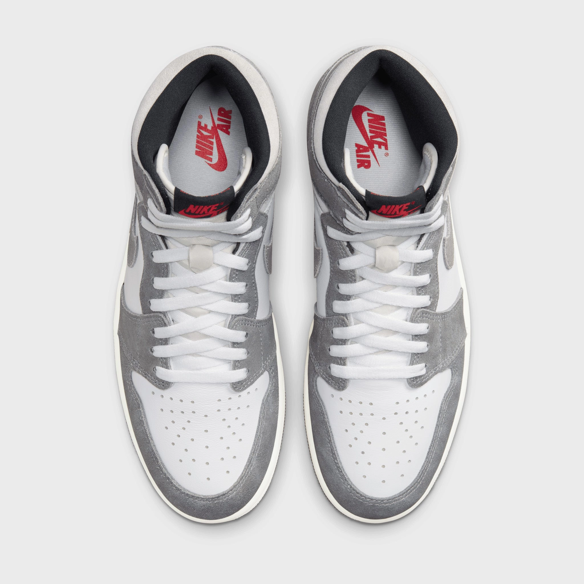 Jordan 1 Retro High OG Black / Fire Red - White