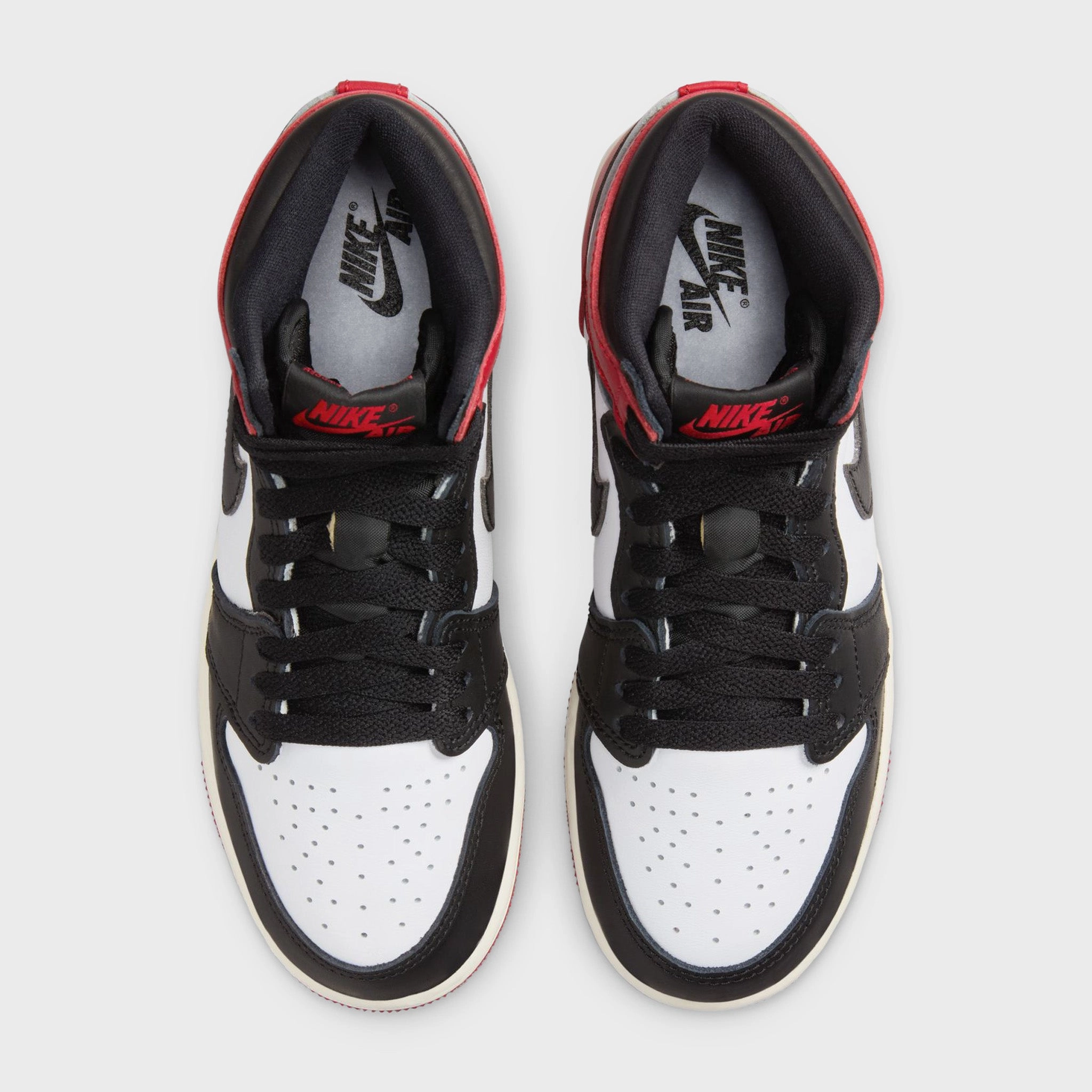 Jordan 1 Retro High OG GS White / Black - Varsity Red