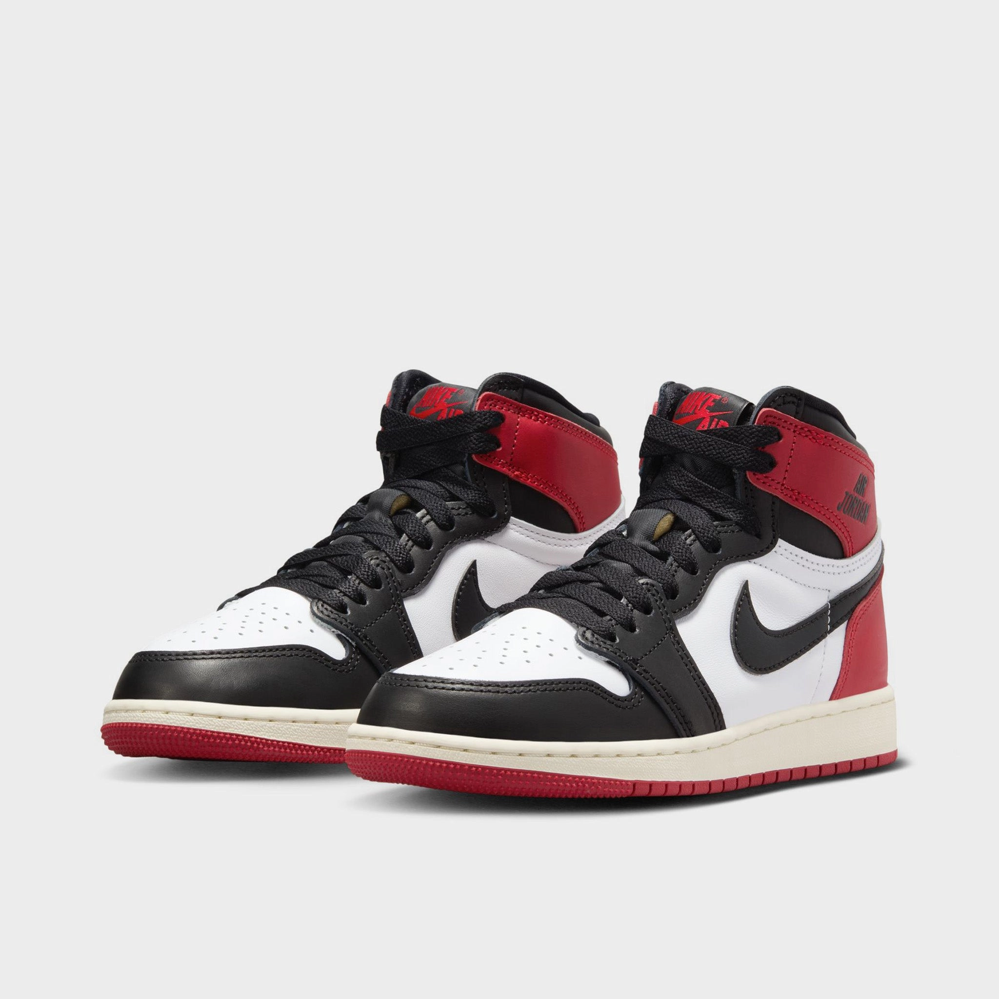 Jordan 1 Retro High OG GS White / Black - Varsity Red