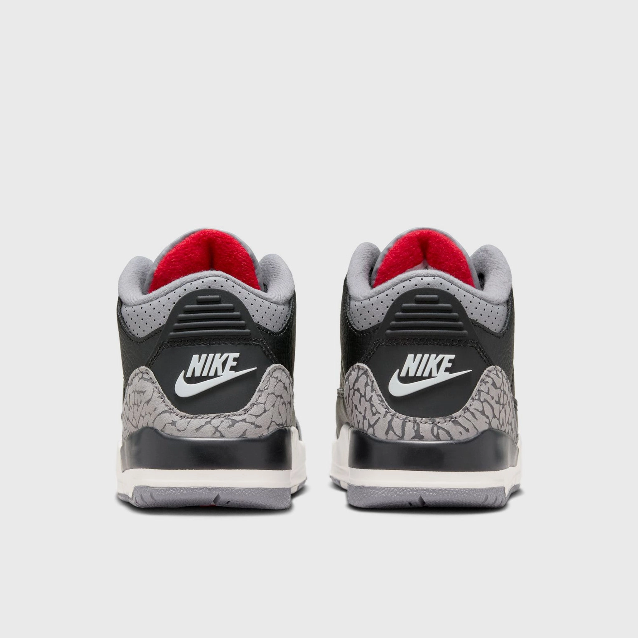 Jordan 3 Retro PS Black / Fire Red - Cement Grey