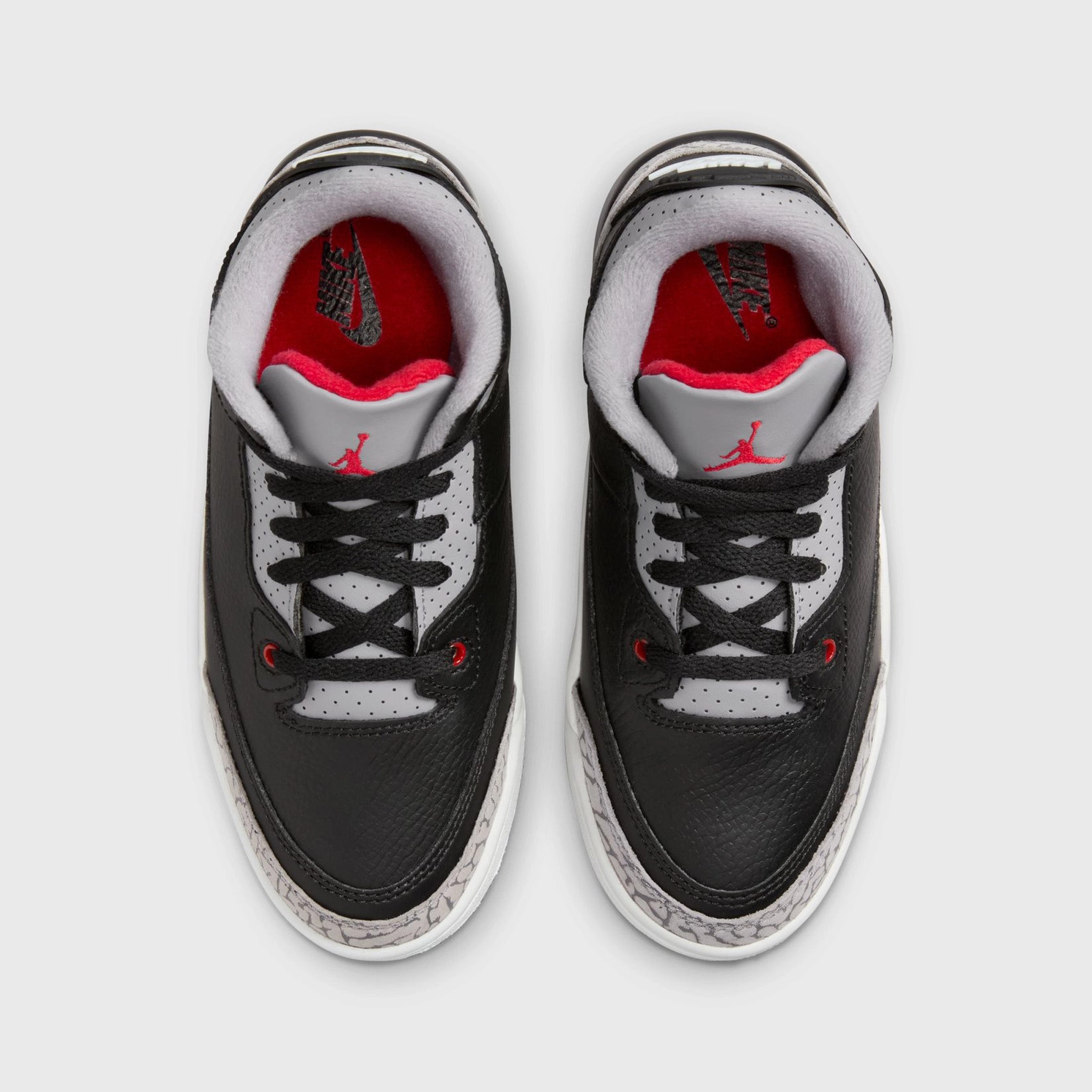 Jordan 3 Retro PS Black / Fire Red - Cement Grey