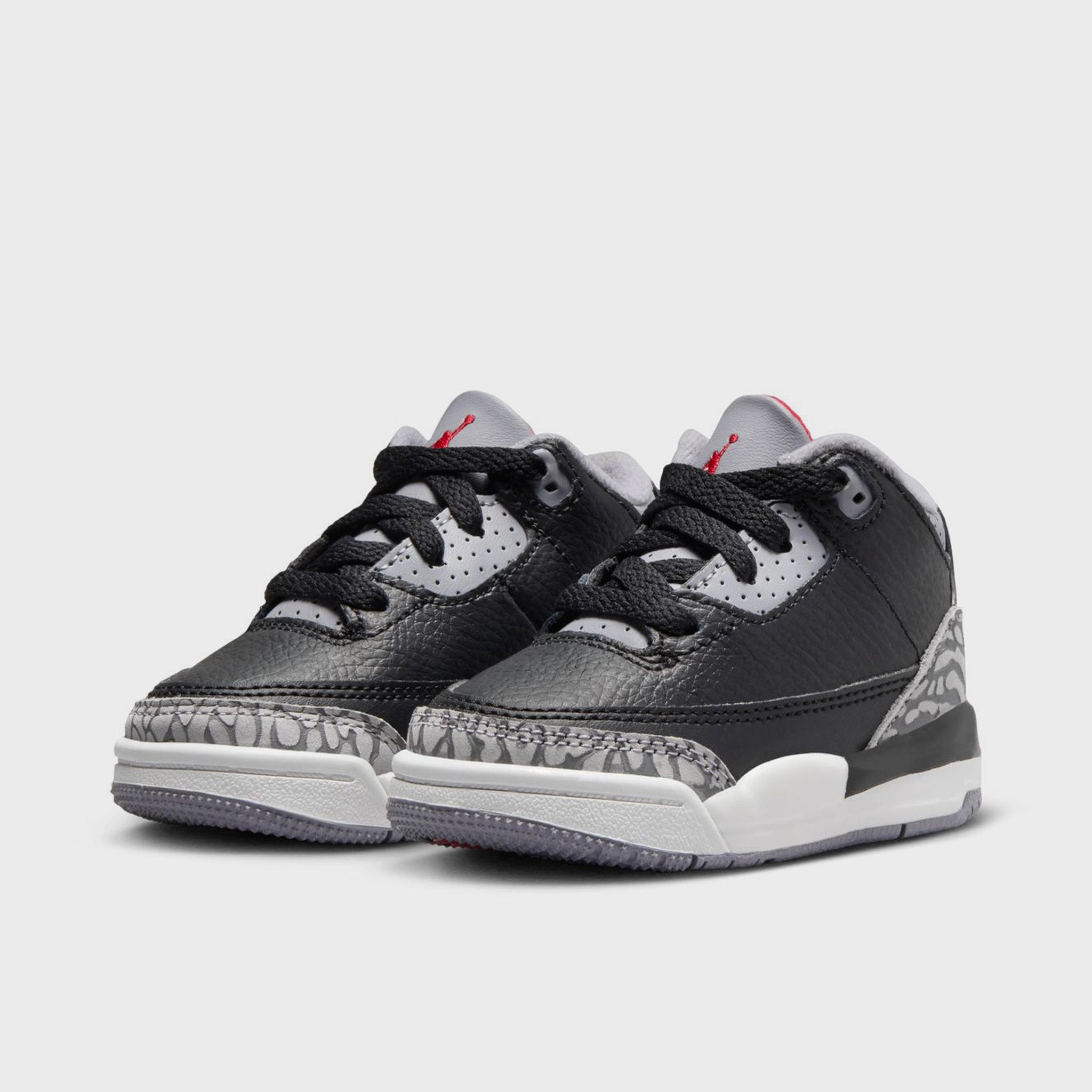 Jordan 3 Retro TD  Black / Fire Red - Cement Grey