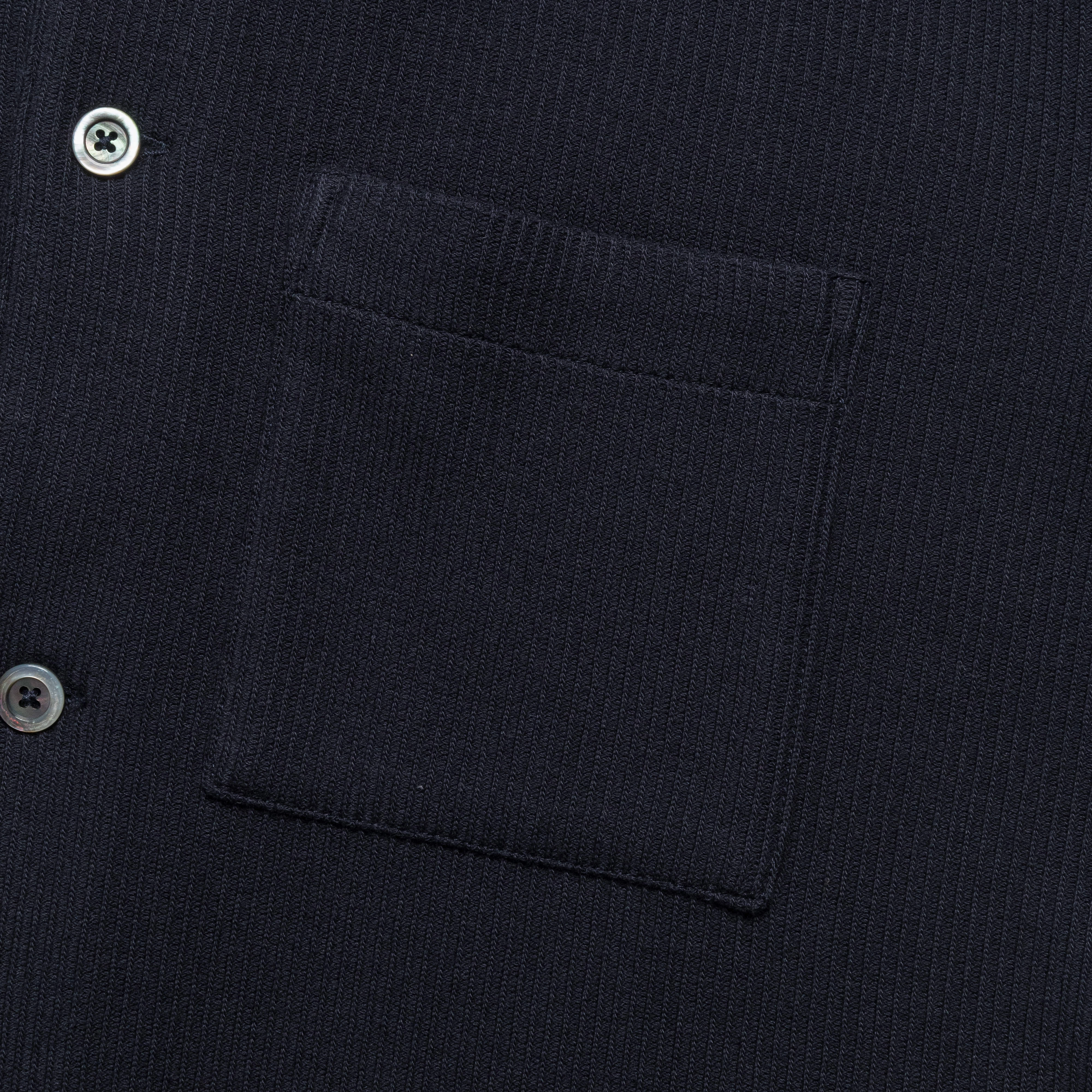 Jorn Double Face Overshirt - Dark Navy