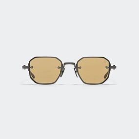 Juno Two - Crystal Black/Black Iron w/Brushed Bronze/Senape Lenses