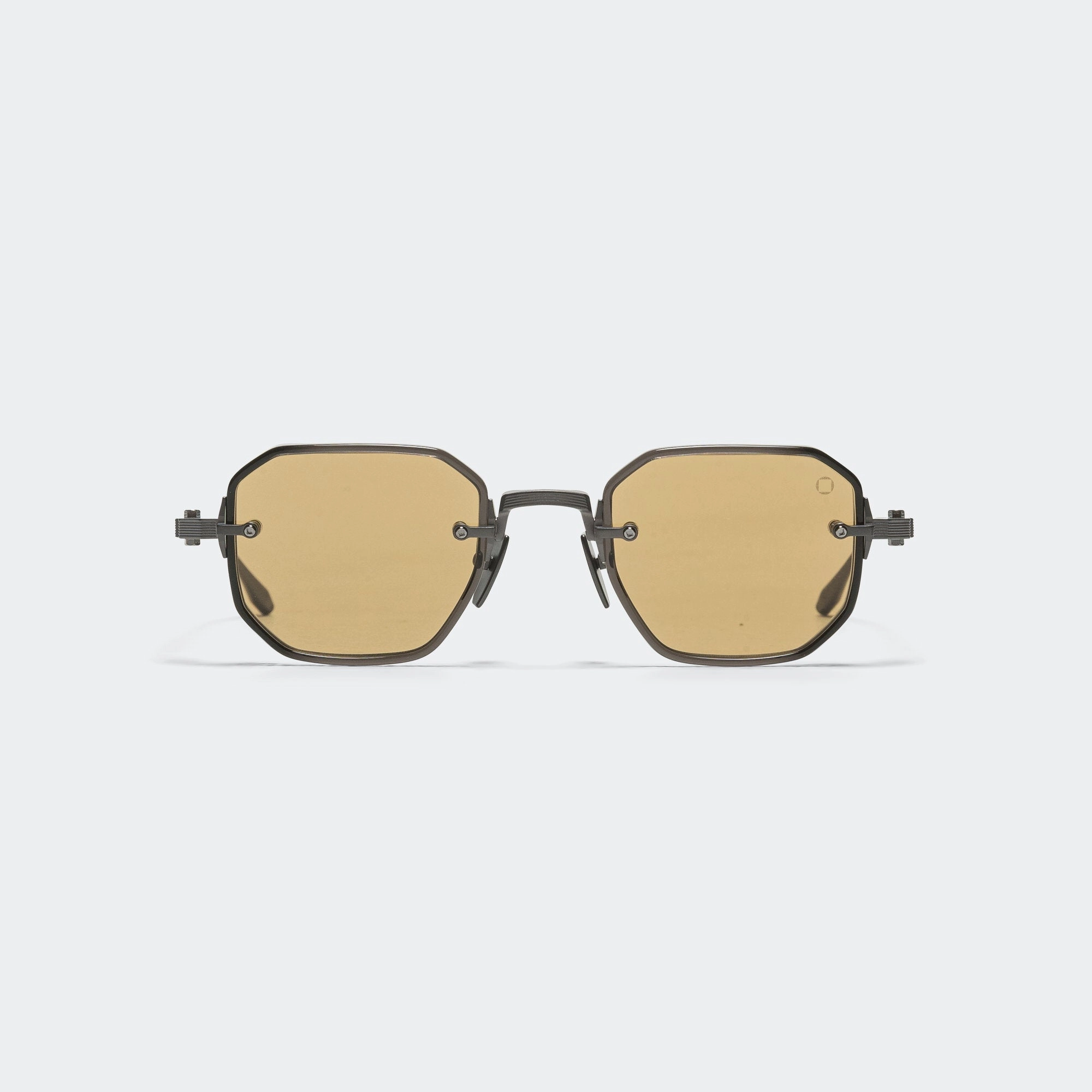 Juno Two - Crystal Black/Black Iron w/Brushed Bronze/Senape Lenses
