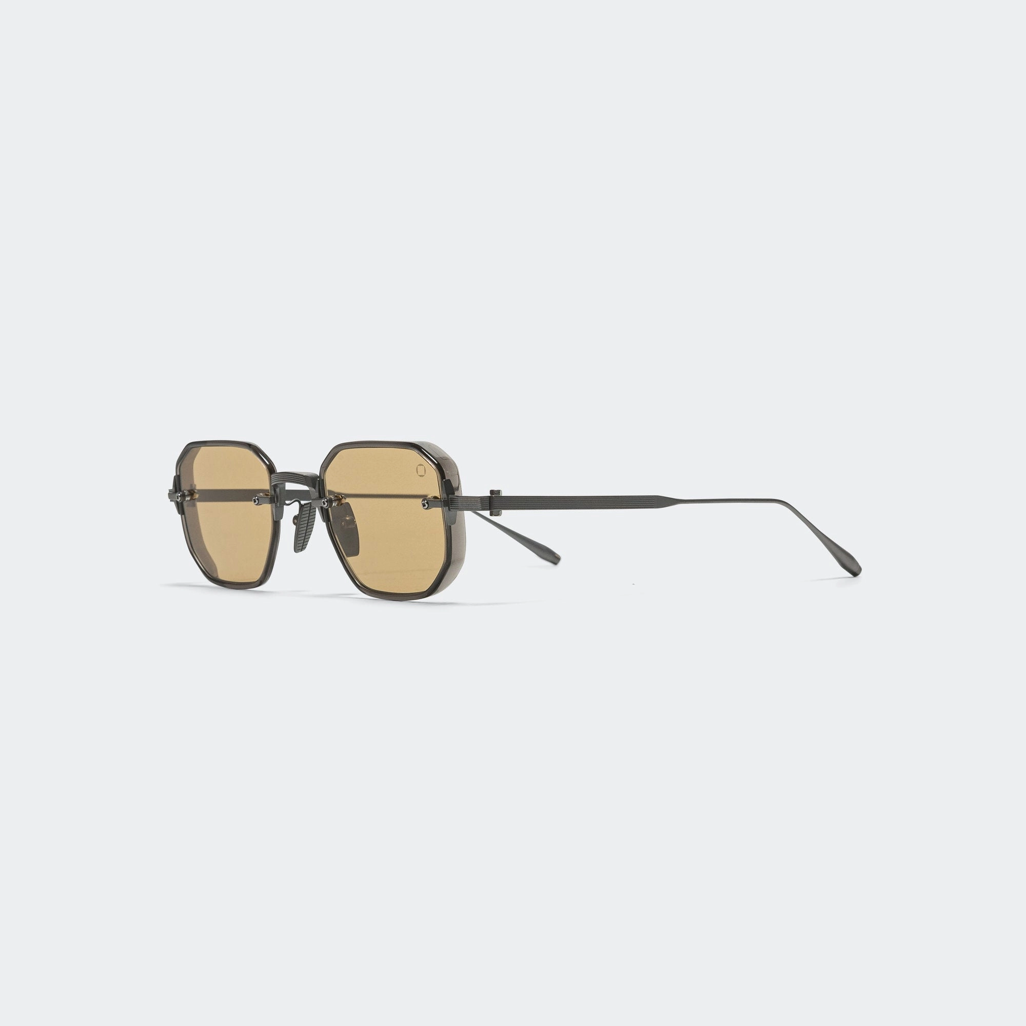 Juno Two - Crystal Black/Black Iron w/Brushed Bronze/Senape Lenses