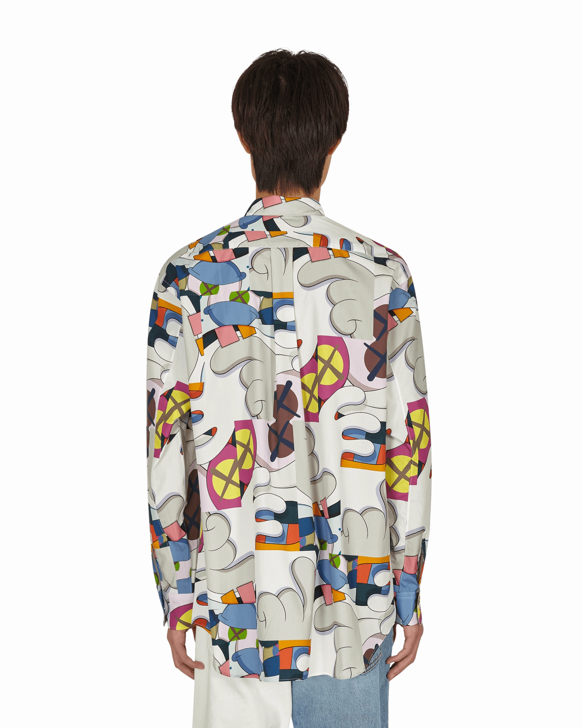 KAWS Classic Shirt With Overlay Multicolor