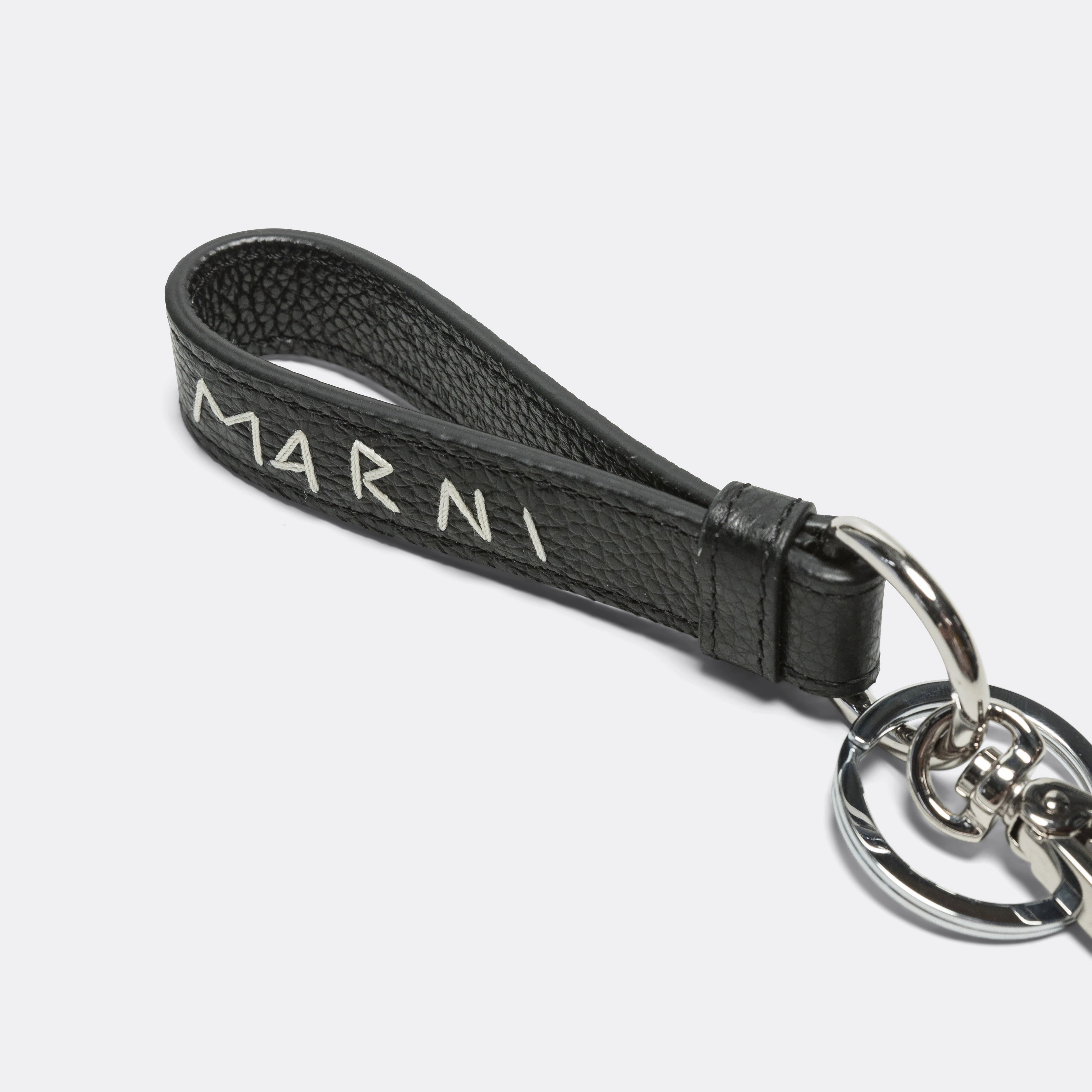 Key Holder - Black Leather