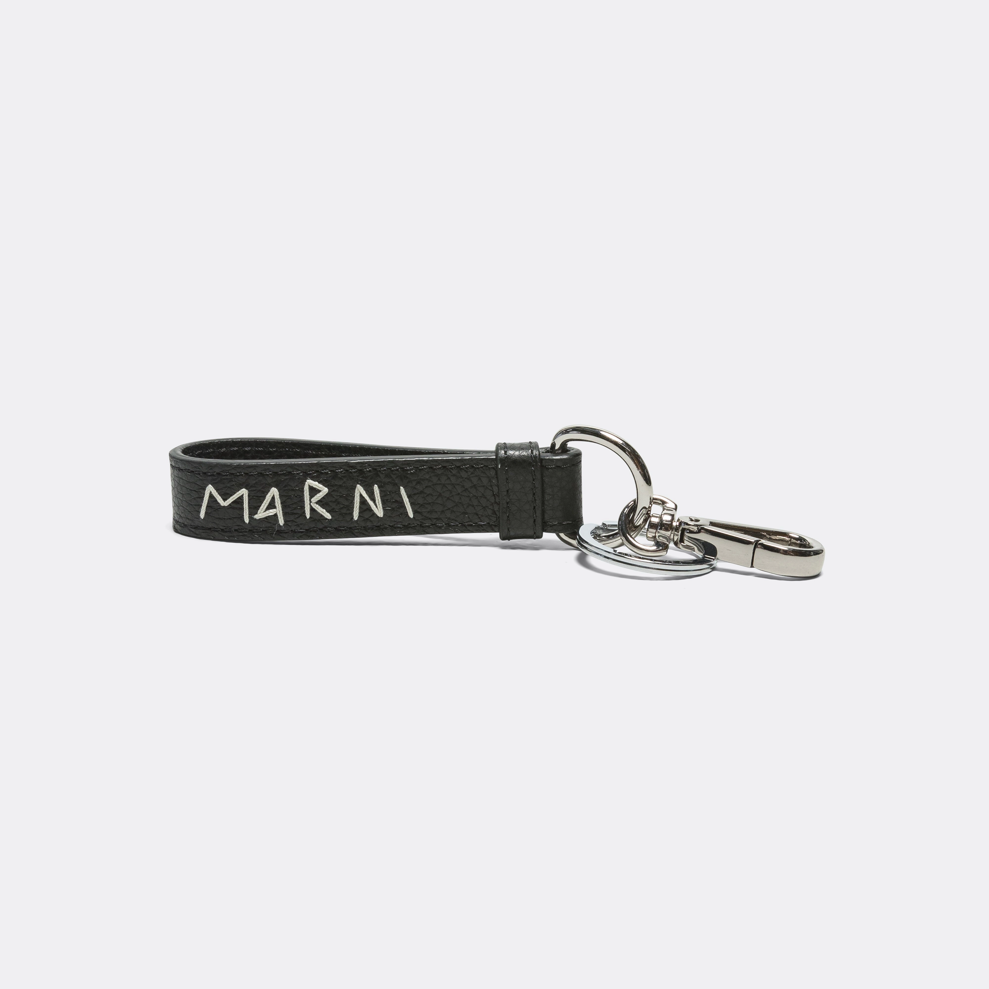 Key Holder - Black Leather