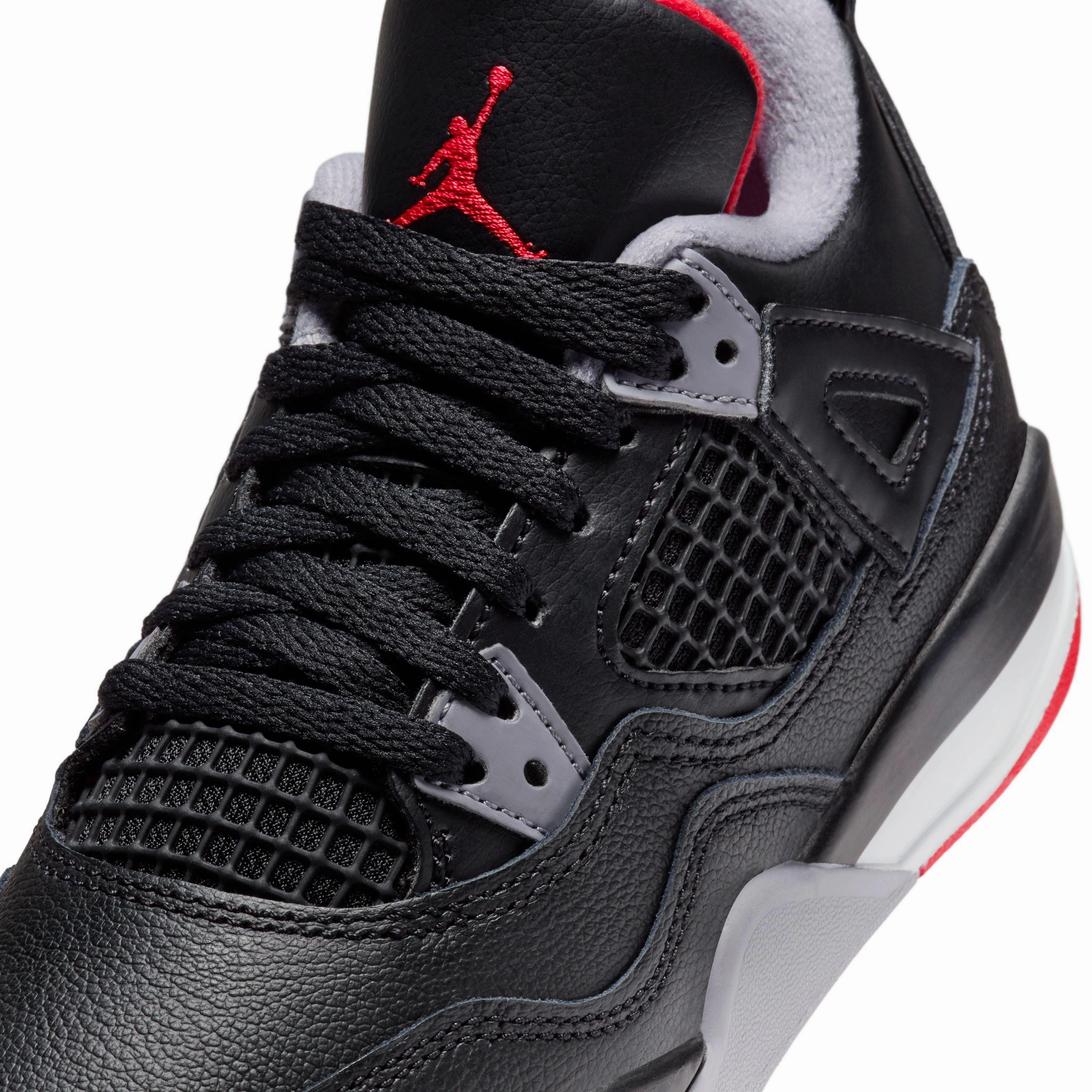 Kids Air Jordan 4 Retro 'Bred Reimagined'