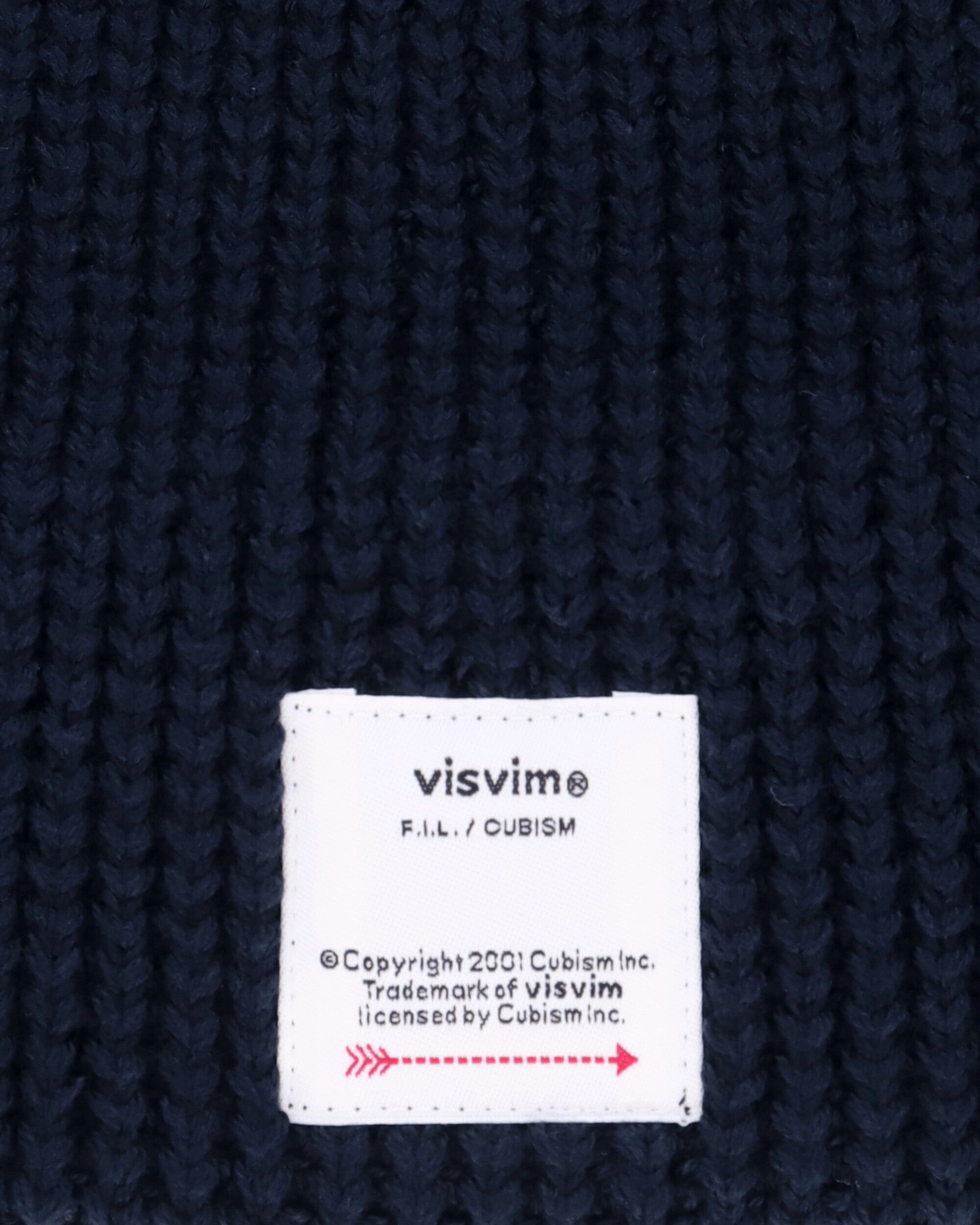 Knit Cotton Beanie Navy