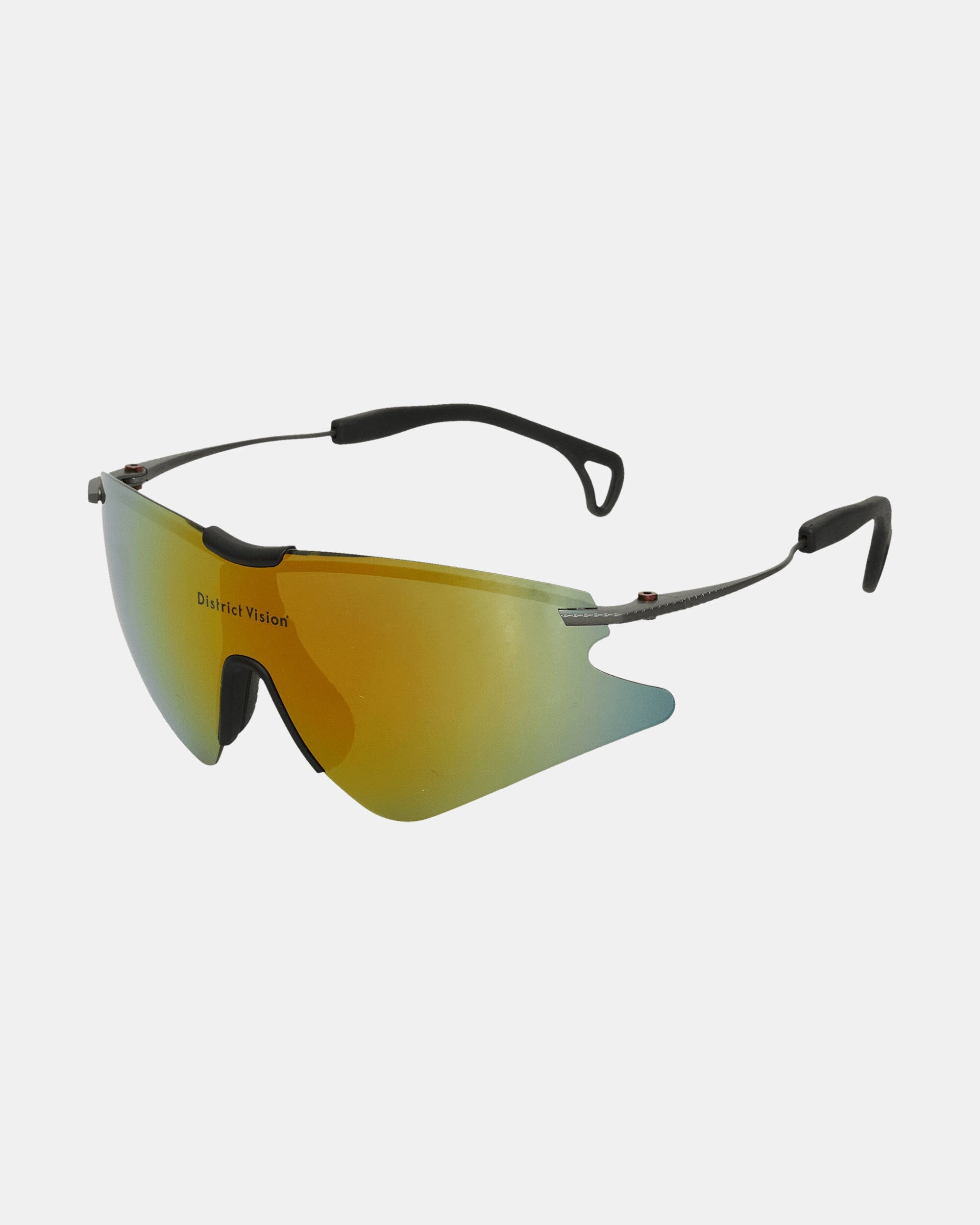 Kohei Aero Blade Ti Sunglasses Graphite / D  Amber Mirror