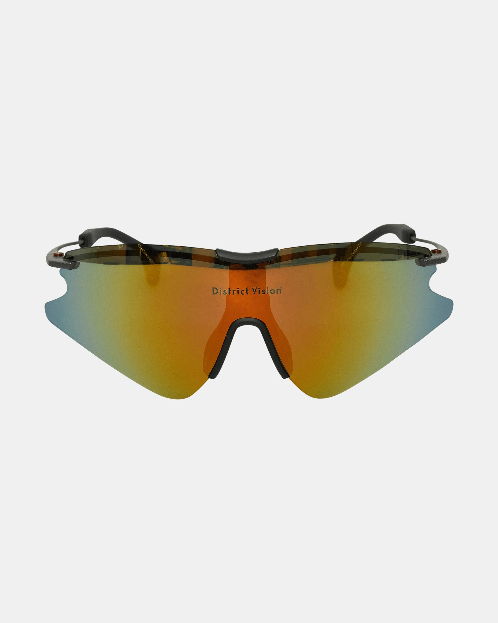 Kohei Aero Blade Ti Sunglasses Graphite / D  Amber Mirror