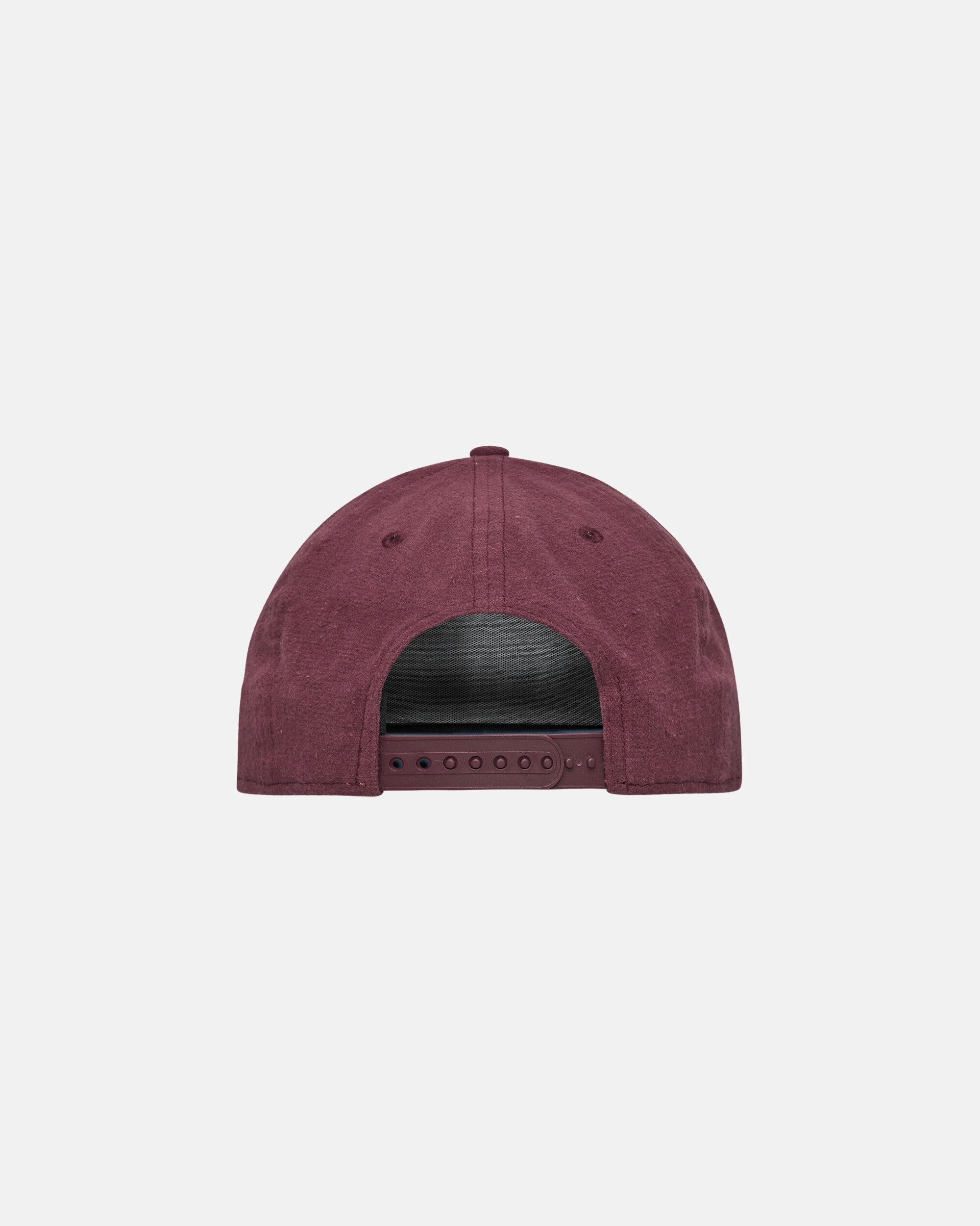 LA Dodgers Moleskin Crown 9FORTY A-Frame Adjustable Cap Dark Purple