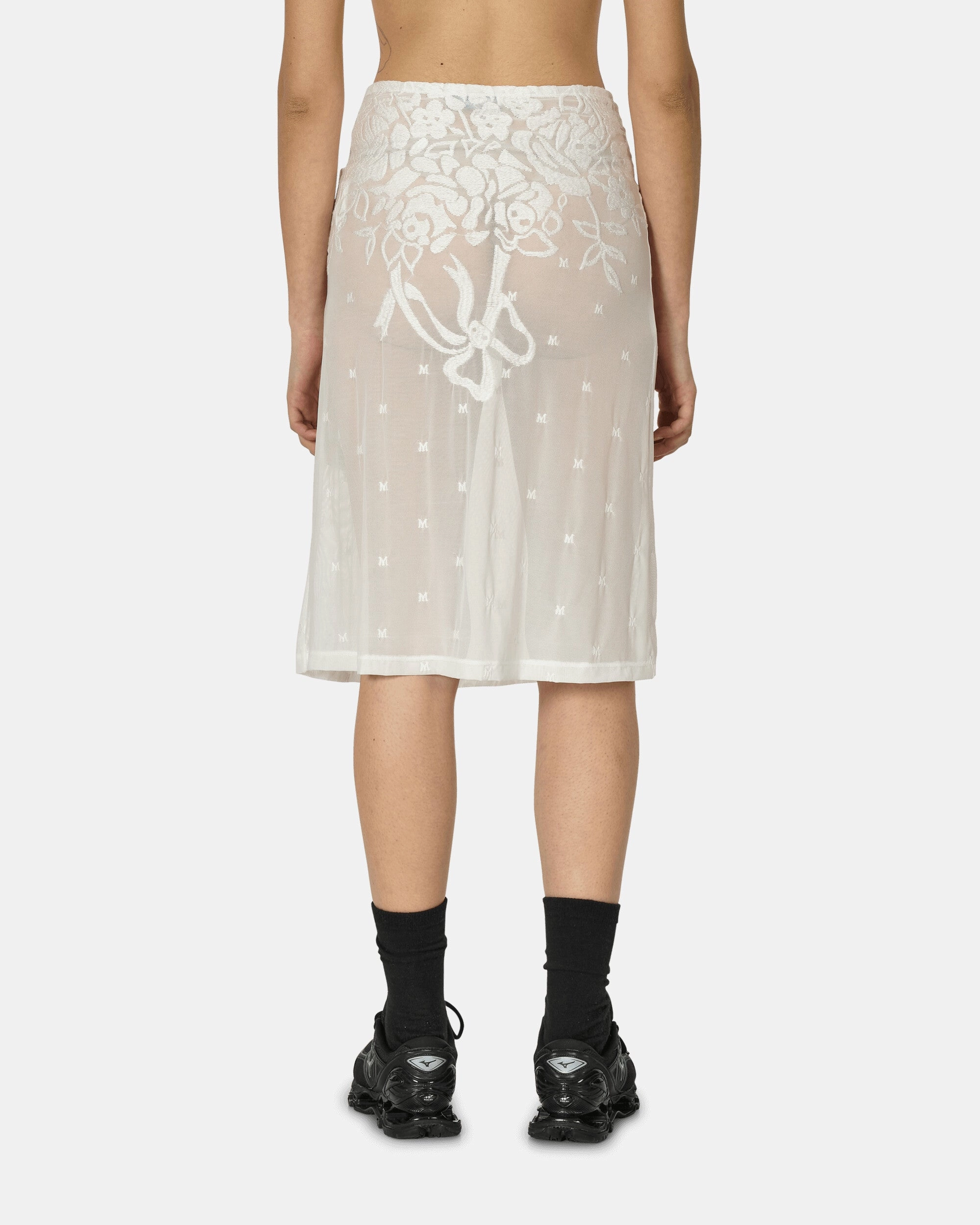 Lace Skirt White