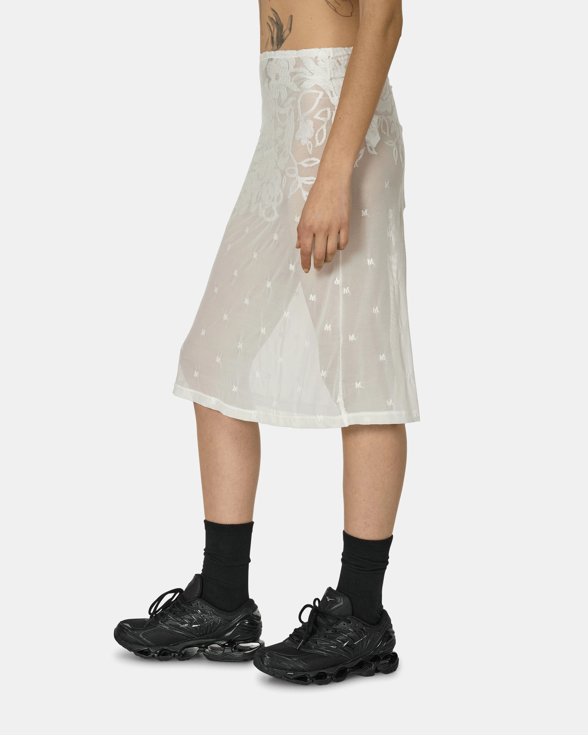 Lace Skirt White
