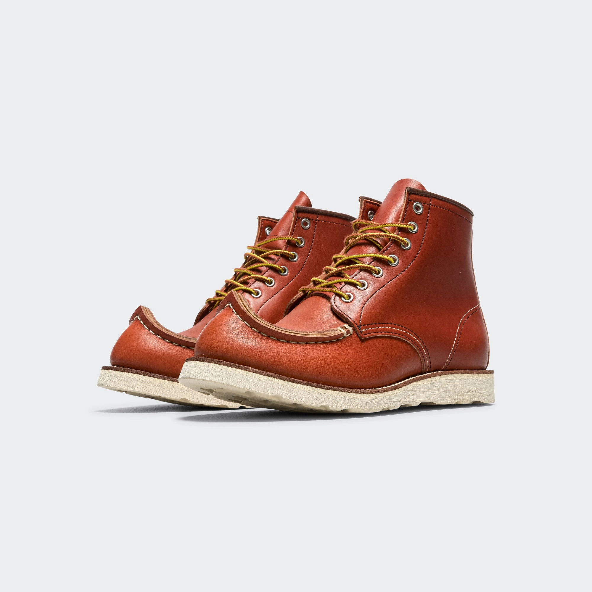 Leather TIBETAN Work Boots - RedBrown