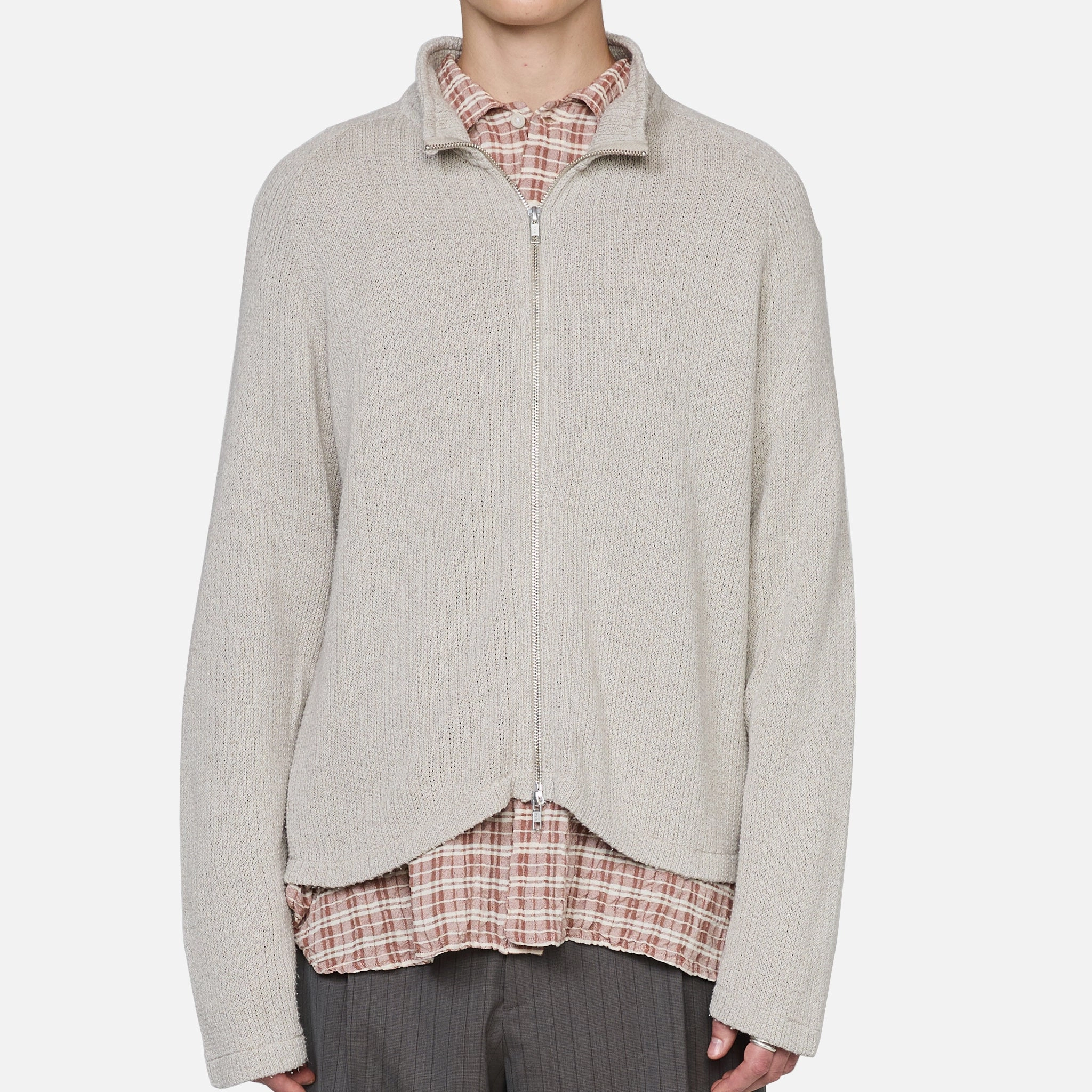 Leisure Zip Up Oatmeal