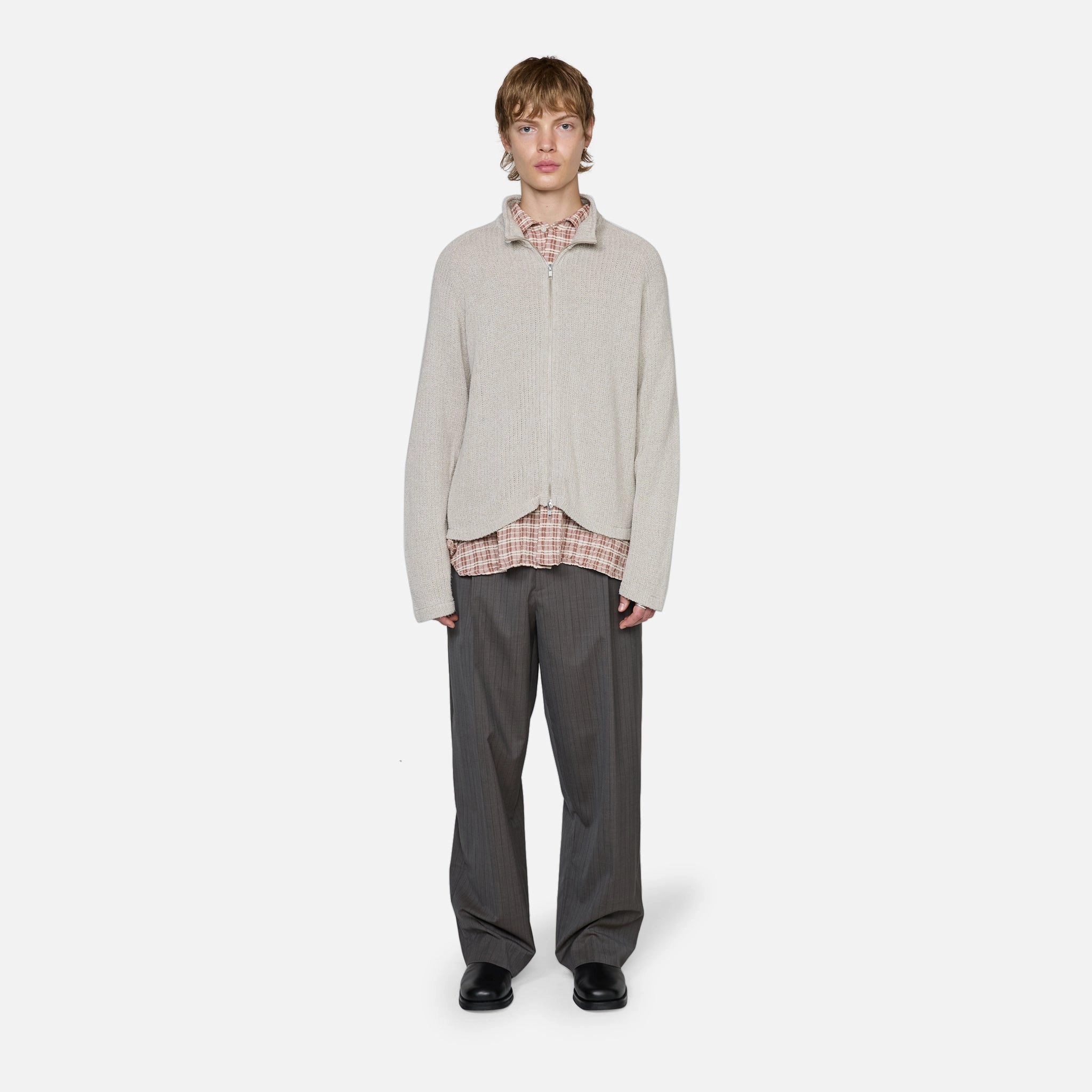 Leisure Zip Up Oatmeal