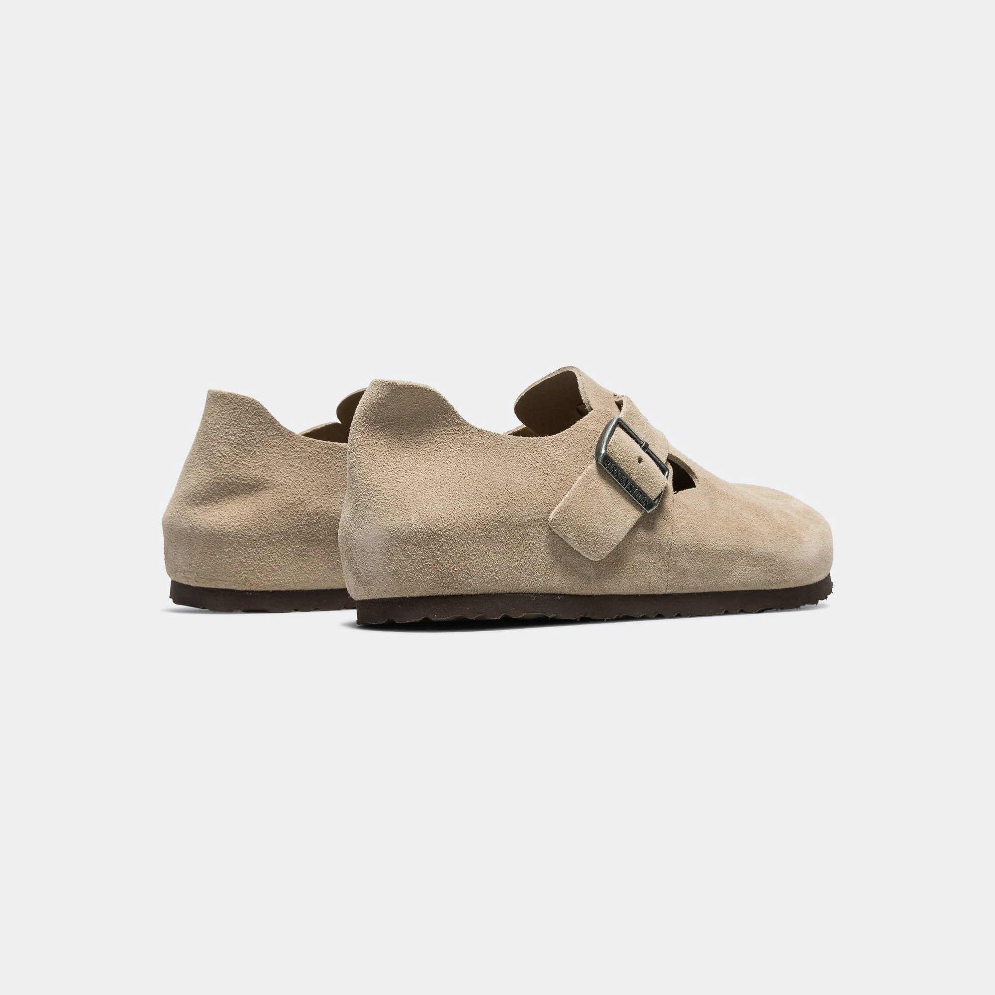London - Taupe Suede Leather