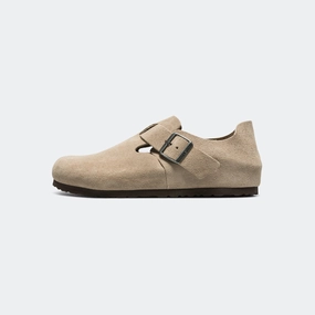 London - Taupe Suede Leather