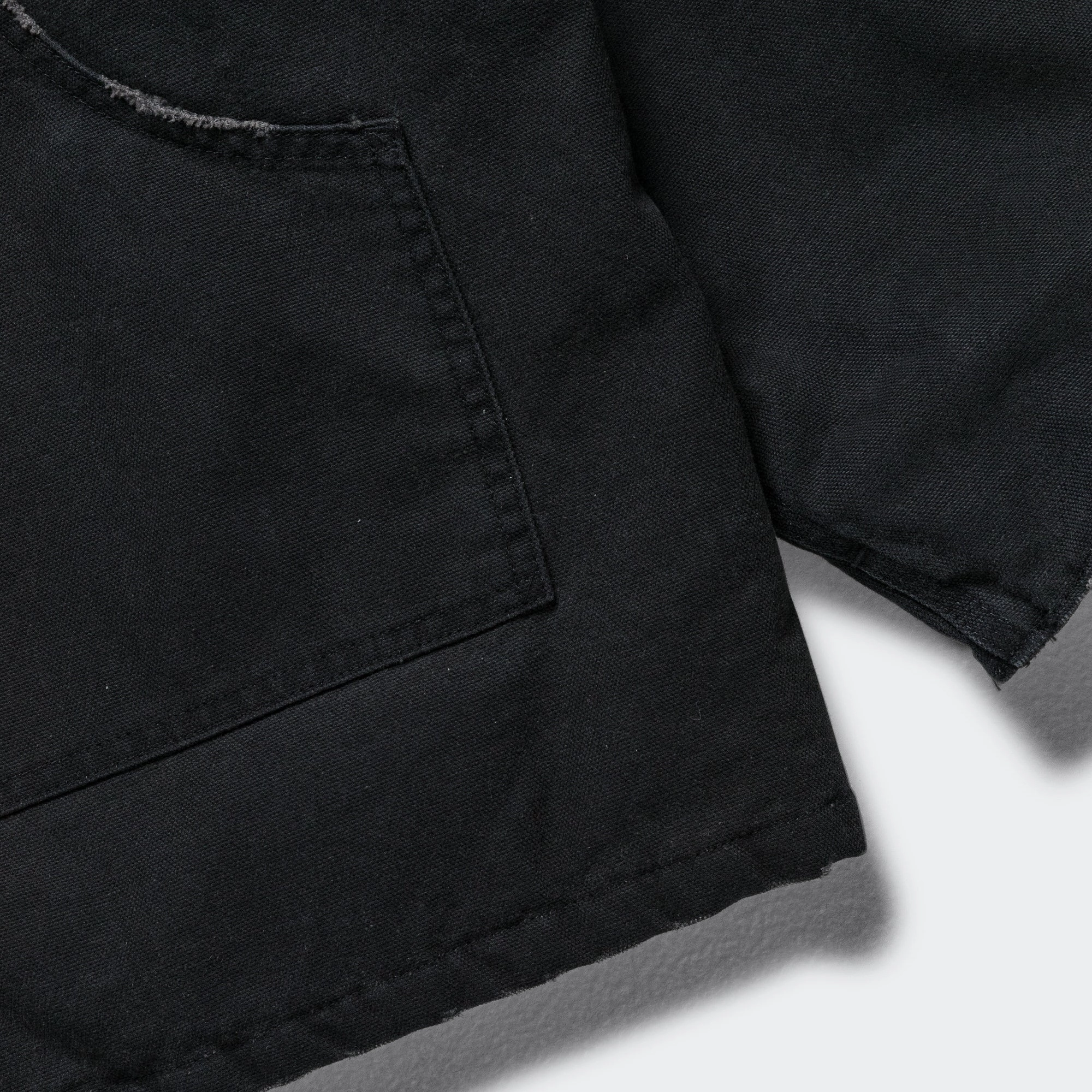 Lumberjack Coat - Black 11oz Cotton Oxford
