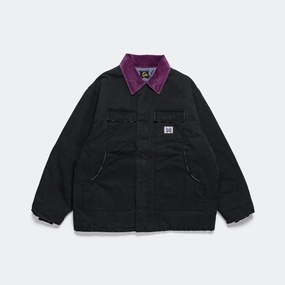 Lumberjack Coat - Black 11oz Cotton Oxford