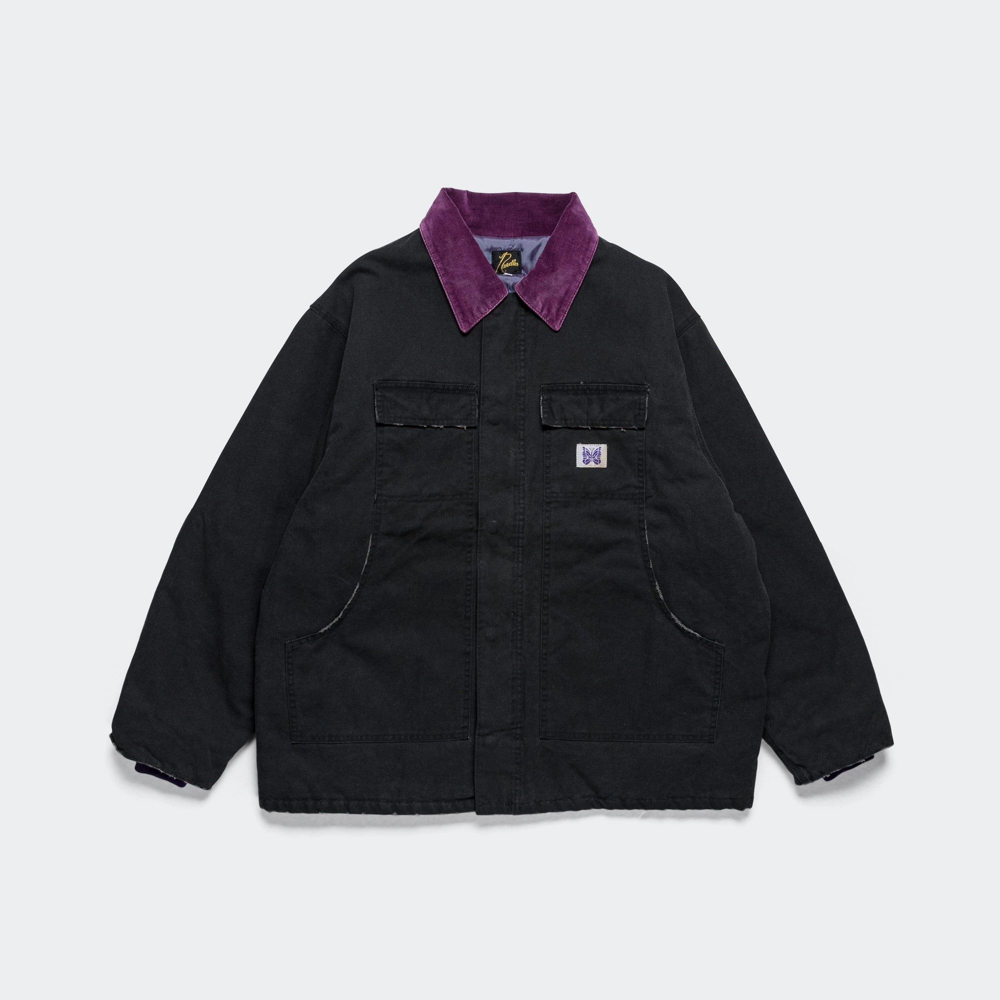 Lumberjack Coat - Black 11oz Cotton Oxford